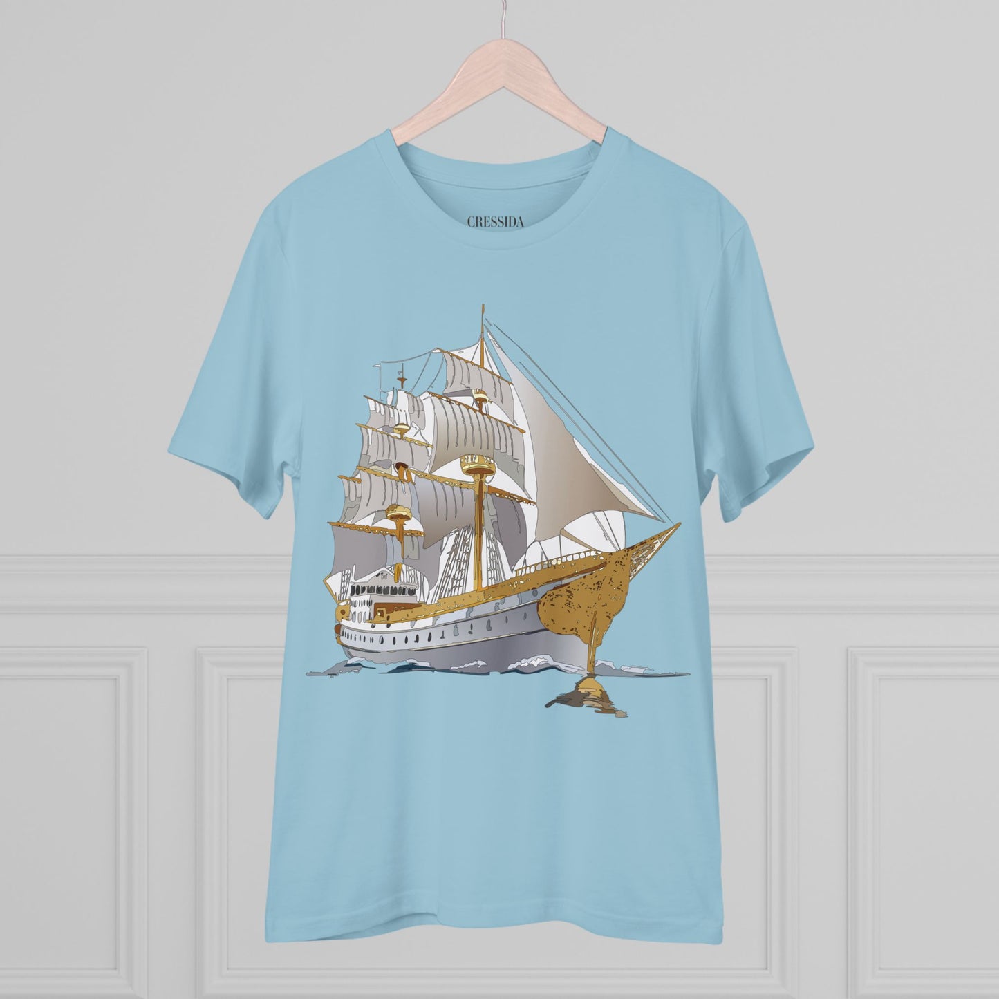 Organic T-shirt with Ship