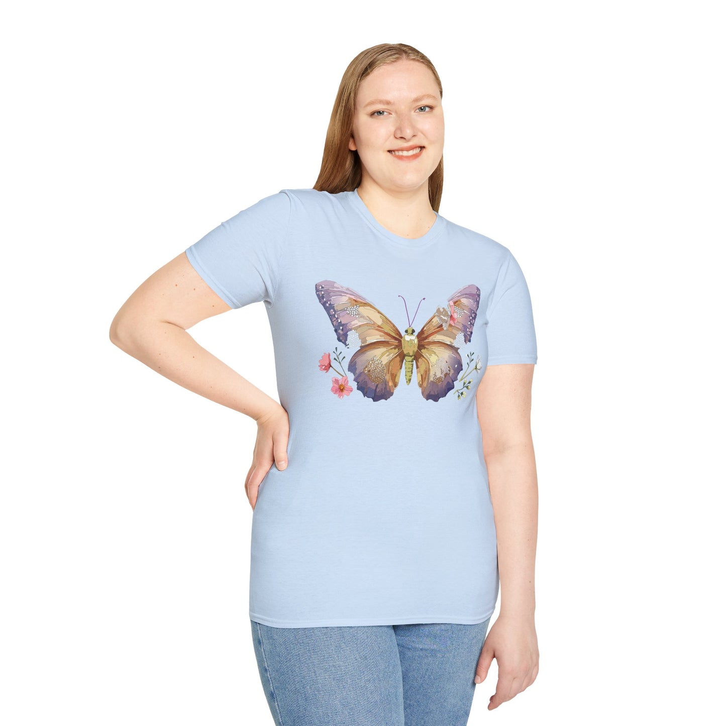 Butterfly Shirt, T Shirt with Butterfly, Monarch Shirt