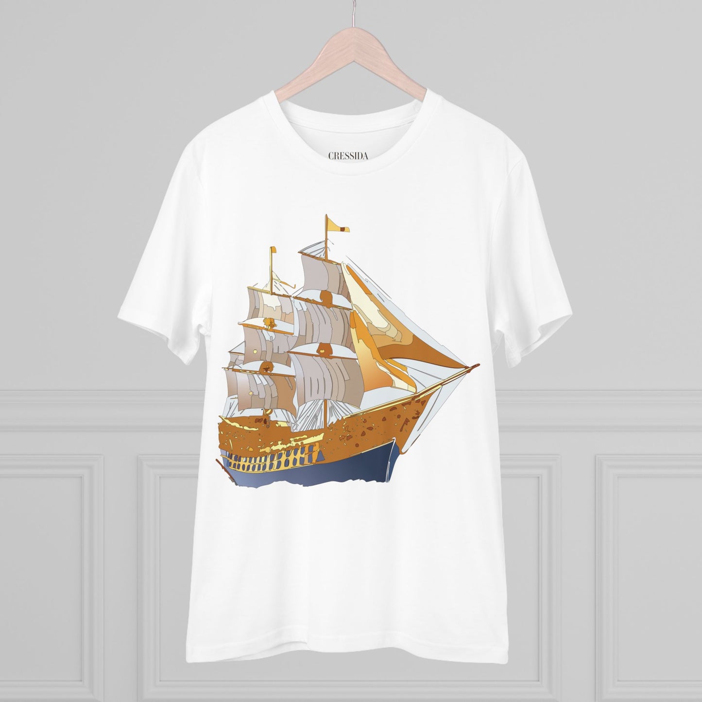 Organic T-shirt with Ship