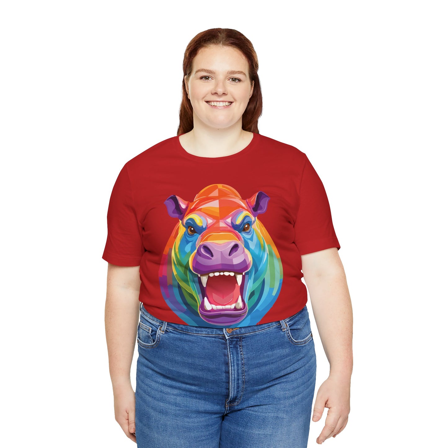 Unisex Animal Shirt, Tee Shirt with Animals, Art Design Tee Shirt, Wild Animals Shirt