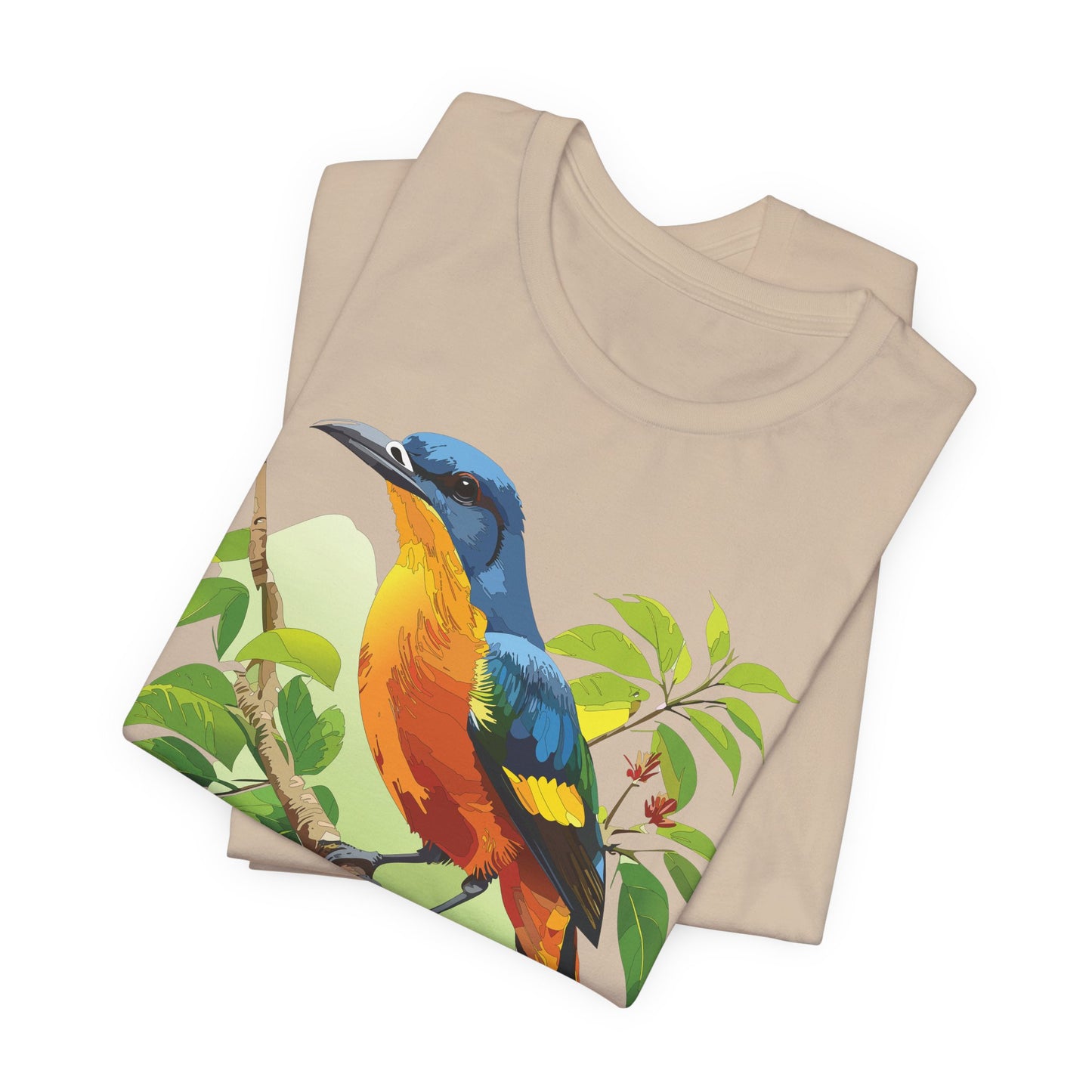 Unisex Animal Shirt, Tee Shirt with Animals, Art Design Tee Shirt, Wild Animals Shirt