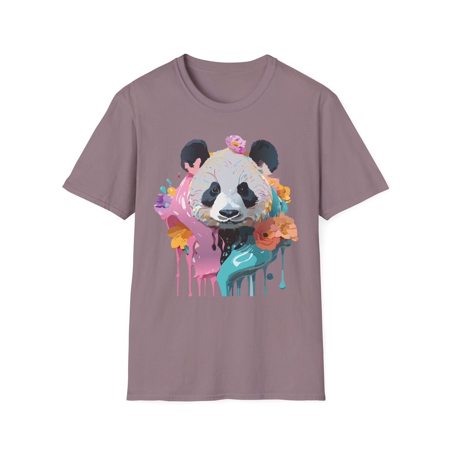 Panda Shirt, T Shirt with Panda, Animal Shirt, Tee Shirt with Animals
