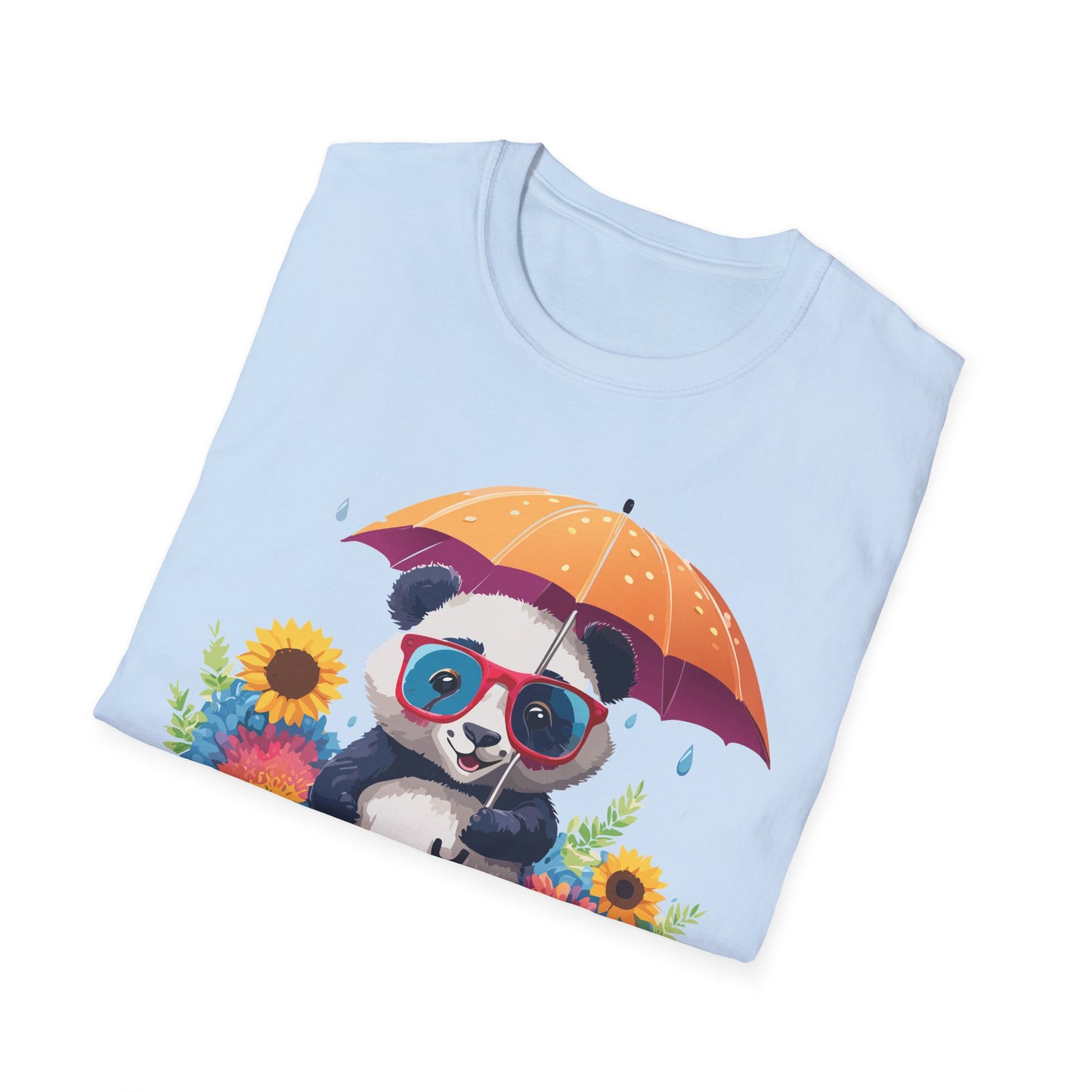 Panda Shirt, T Shirt with Panda, Animal Shirt, Tee Shirt with Animals