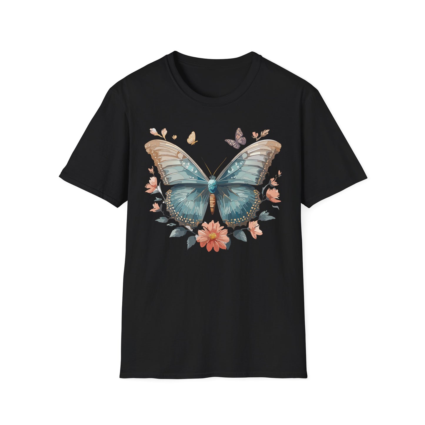 Butterfly Shirt, T Shirt with Butterfly, Monarch Shirt