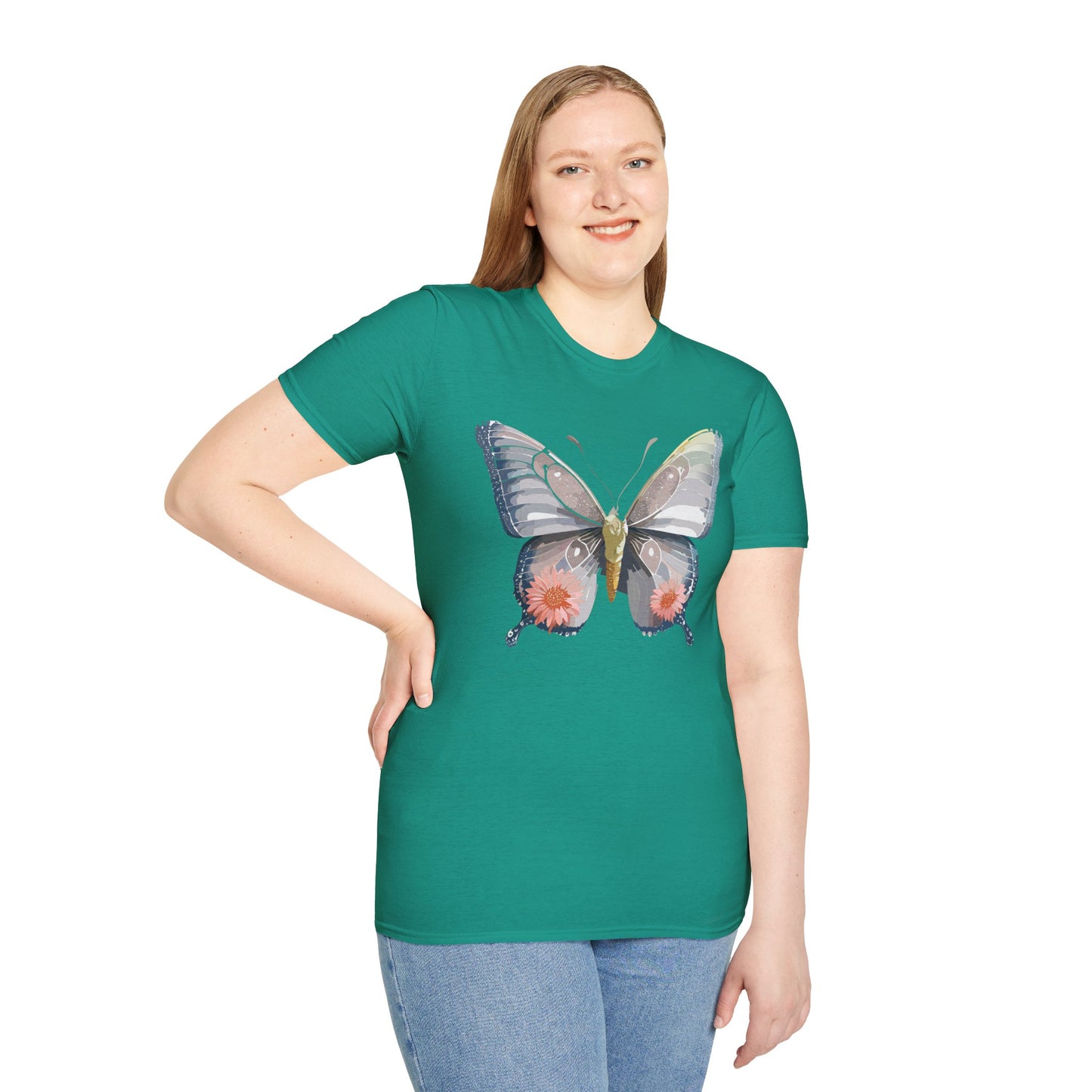 Butterfly Shirt, T Shirt with Butterfly, Monarch Shirt