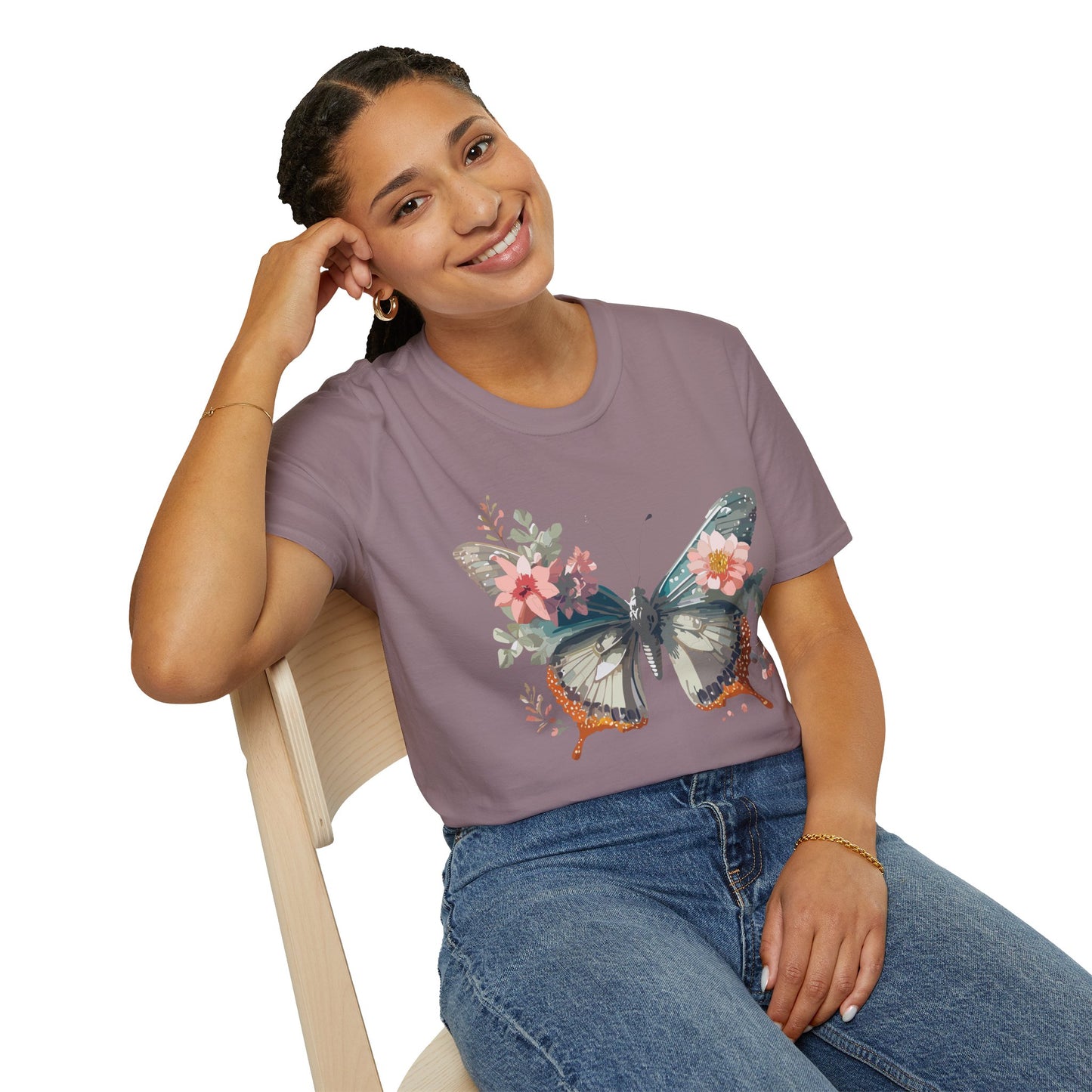 Butterfly Shirt, T Shirt with Butterfly, Monarch Shirt