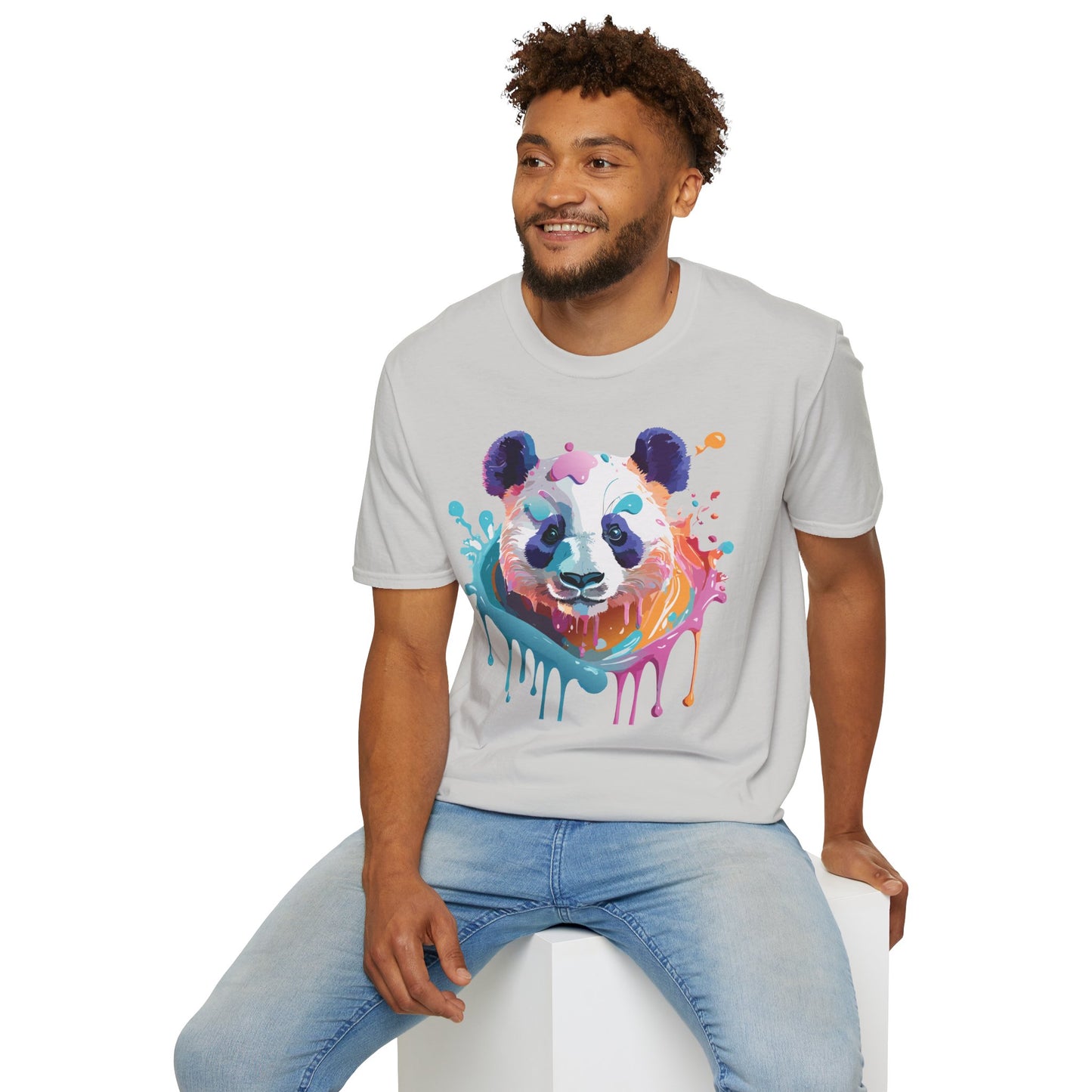 Panda Shirt, T Shirt with Panda, Animal Shirt, Tee Shirt with Animals