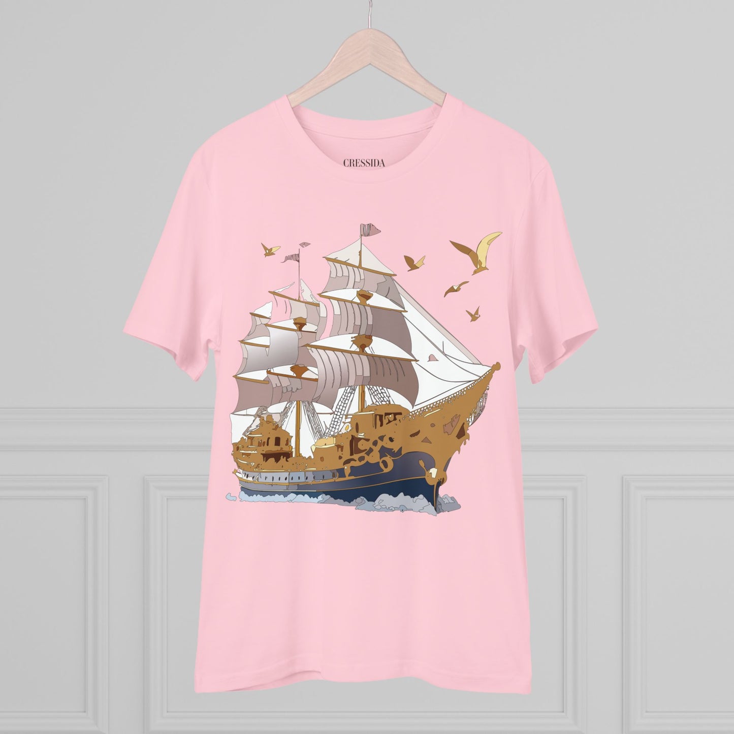 Organic T-shirt with Ship