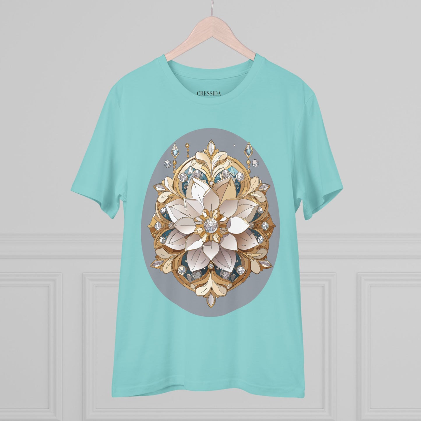 Organic T-shirt with Flower