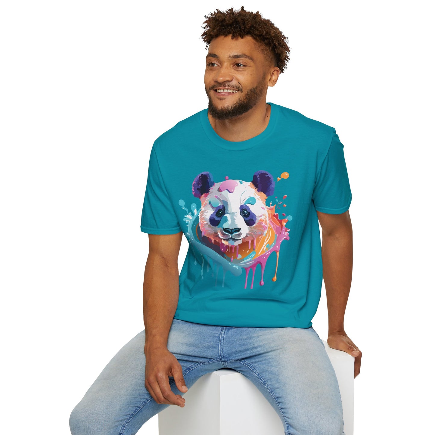 Panda Shirt, T Shirt with Panda, Animal Shirt, Tee Shirt with Animals