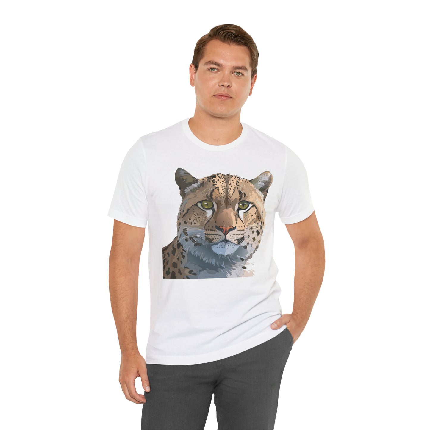 Unisex Animal Shirt, Tee Shirt with Animals, Art Design Tee Shirt, Wild Animals Shirt