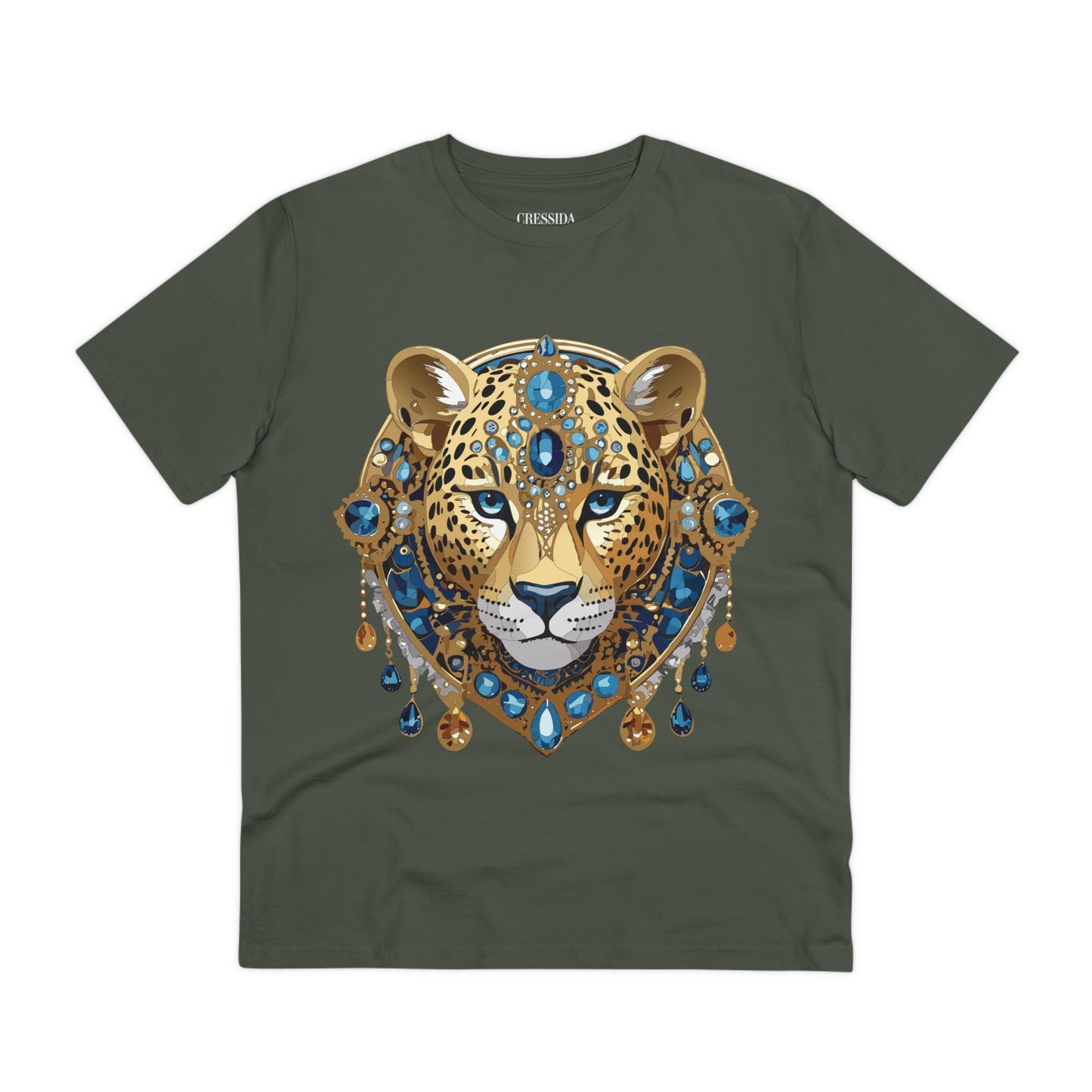 Organic T-shirt with Animals - Cheetah