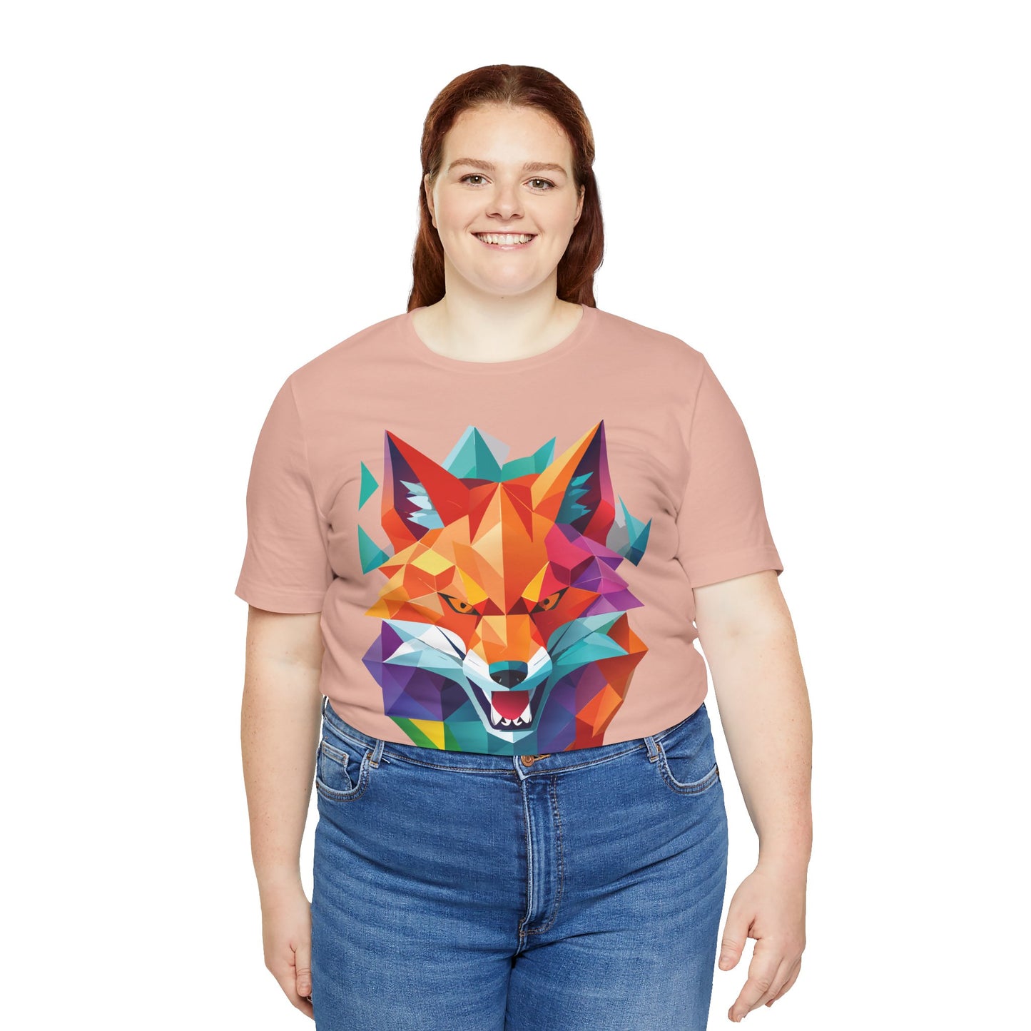 Unisex Animal Shirt, Tee Shirt with Animals, Art Design Tee Shirt, Wild Animals Shirt