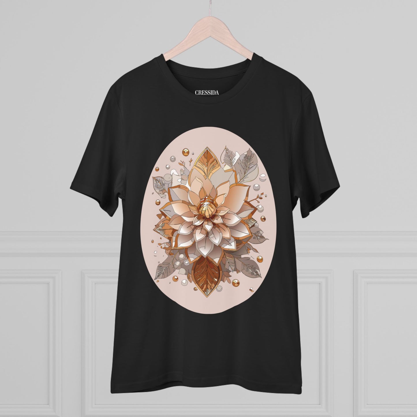 Organic T-shirt with Flower