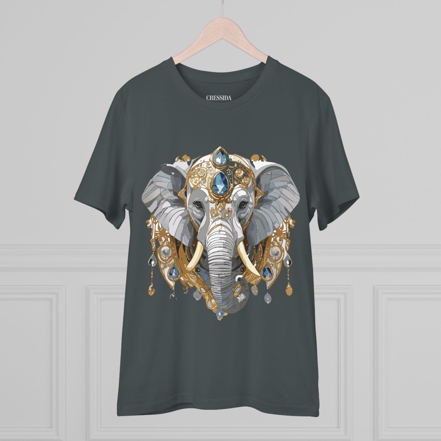 Organic T-shirt with Animals - Elephant