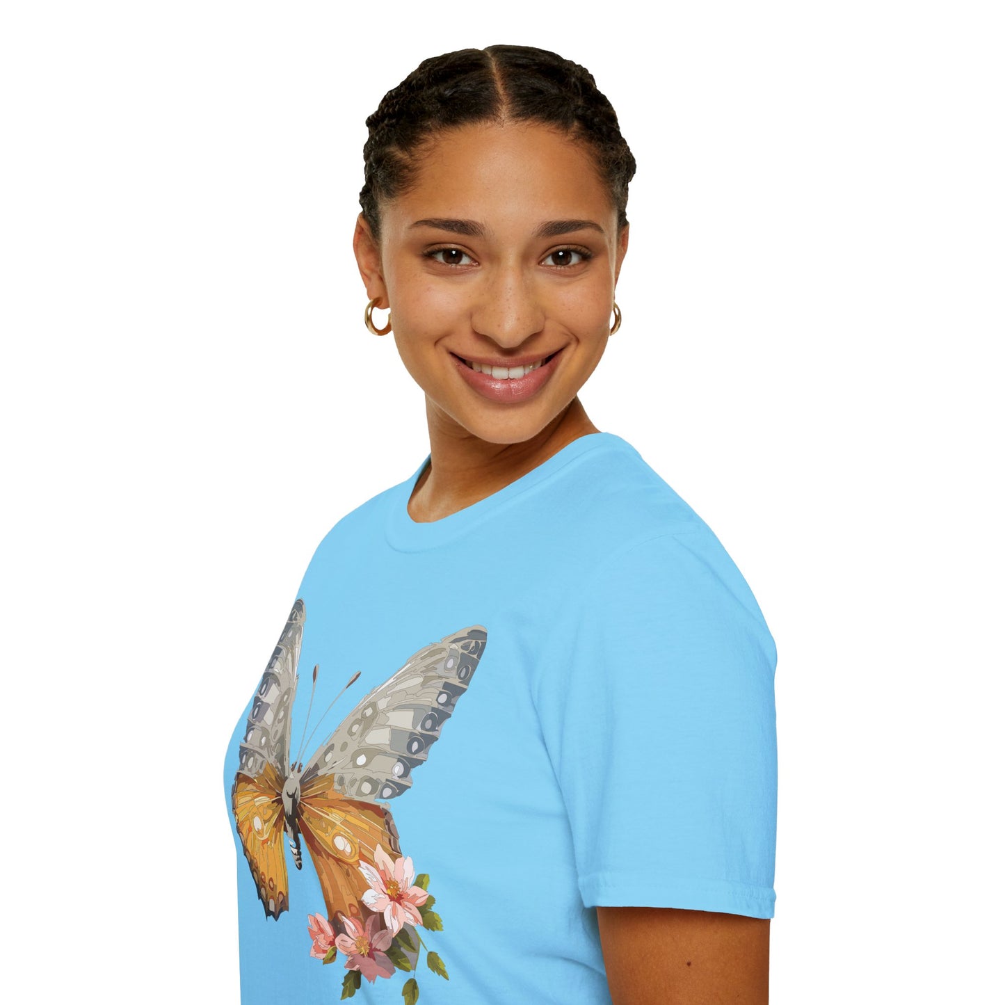 Butterfly Shirt, T Shirt with Butterfly, Monarch Shirt