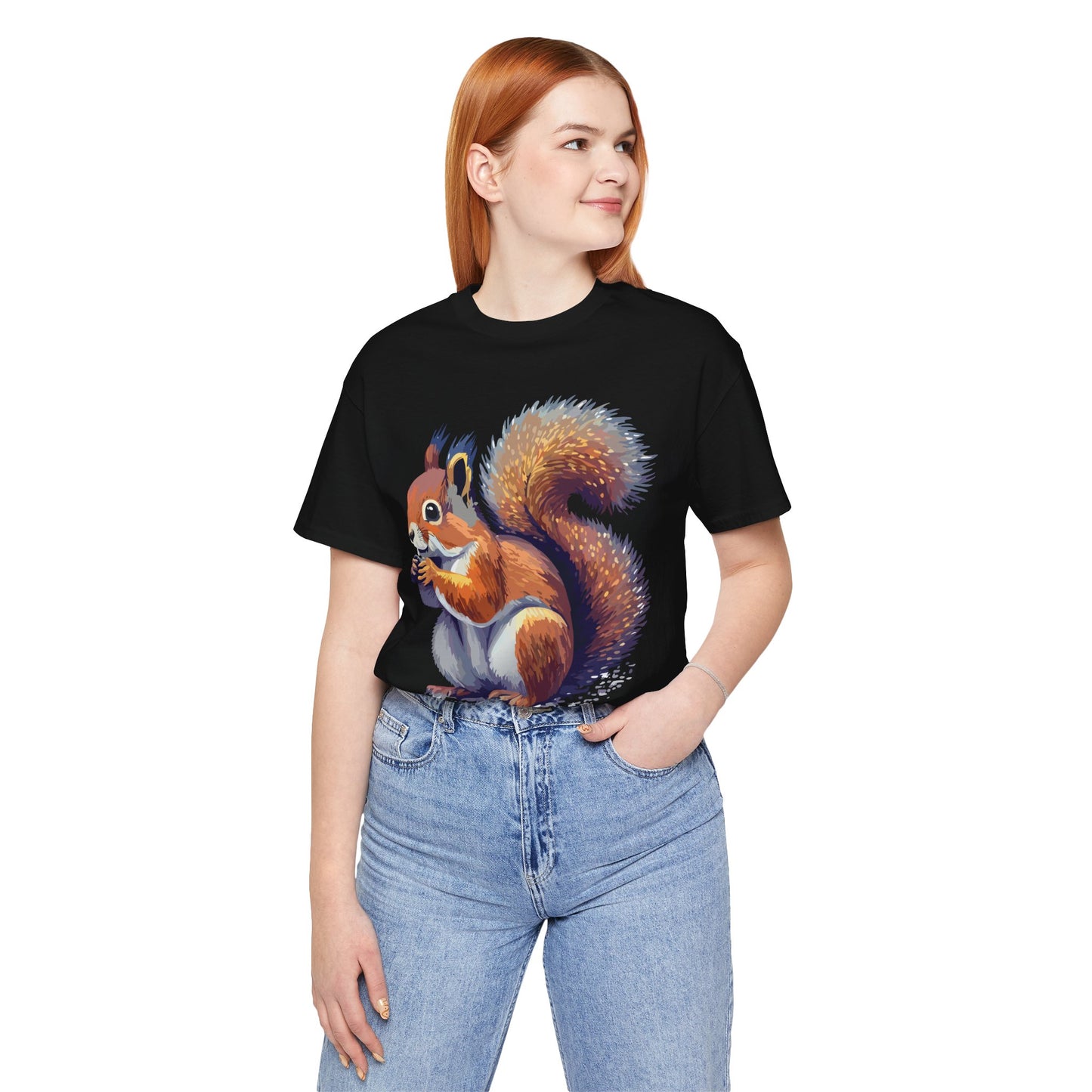 Unisex Animal Shirt, Tee Shirt with Animals, Art Design Tee Shirt, Wild Animals Shirt
