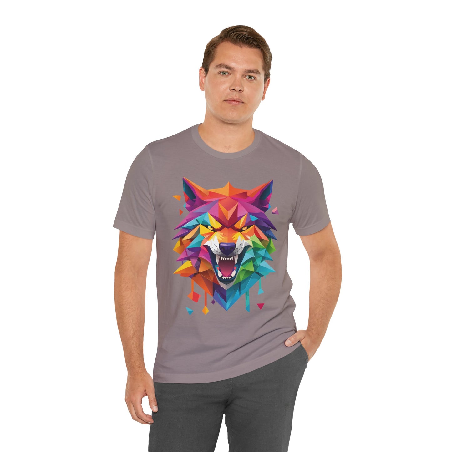 Unisex Animal Shirt, Tee Shirt with Animals, Art Design Tee Shirt, Wild Animals Shirt