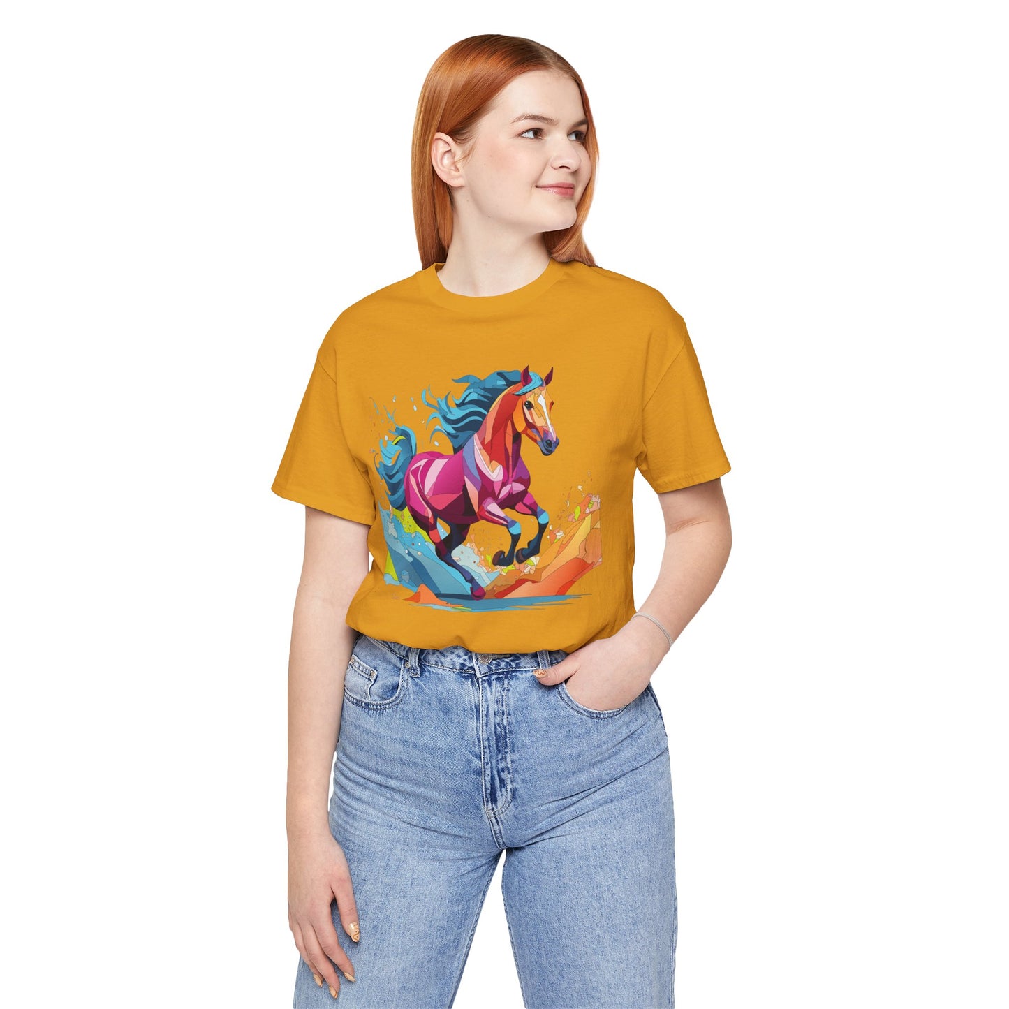 Unisex Animal Shirt, Tee Shirt with Animals, Art Design Tee Shirt, Wild Animals Shirt