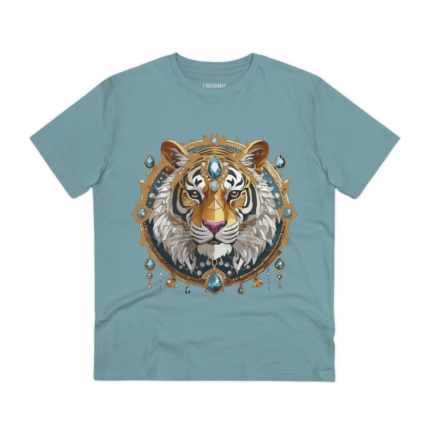 Organic T-shirt with Animals - Tiger