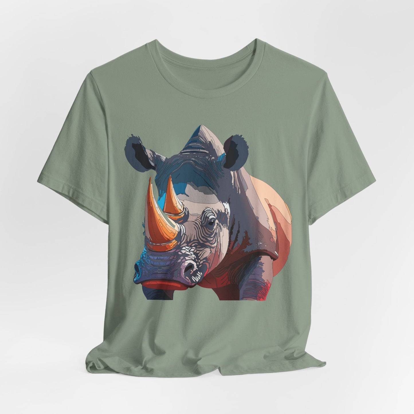 Unisex Animal Shirt, Tee Shirt with Animals, Art Design Tee Shirt, Wild Animals Shirt