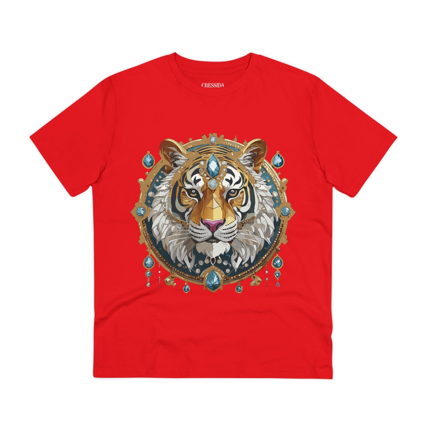 Organic T-shirt with Animals - Tiger