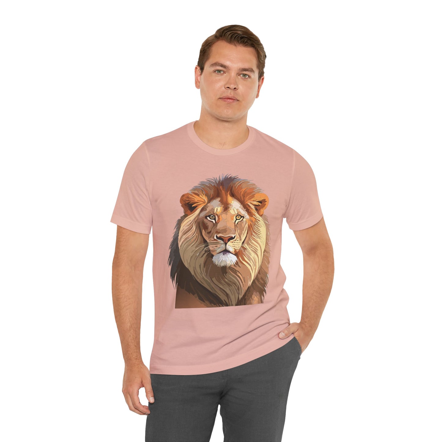 Unisex Animal Shirt, Tee Shirt with Animals, Art Design Tee Shirt, Wild Animals Shirt