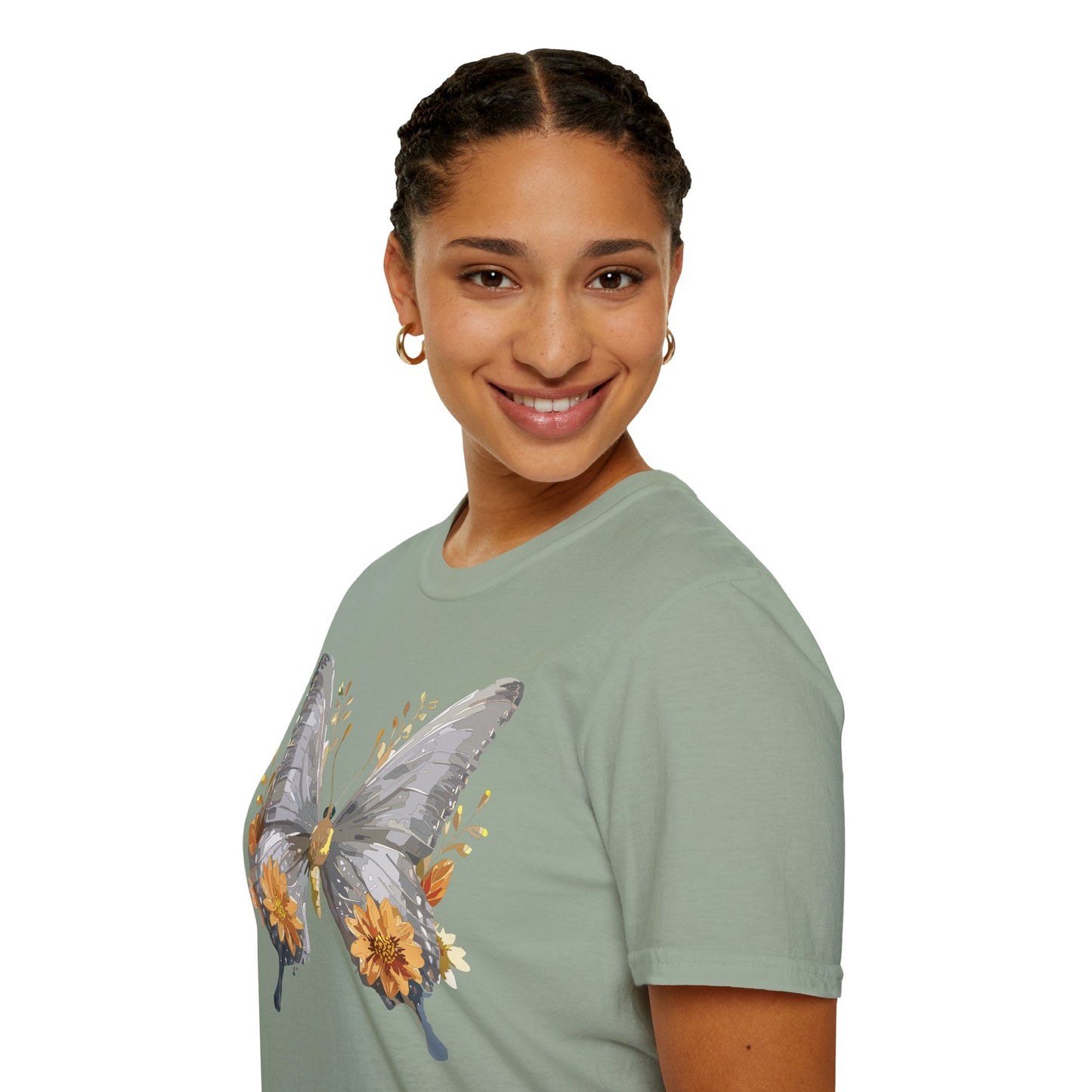 Butterfly Shirt, T Shirt with Butterfly, Monarch Shirt