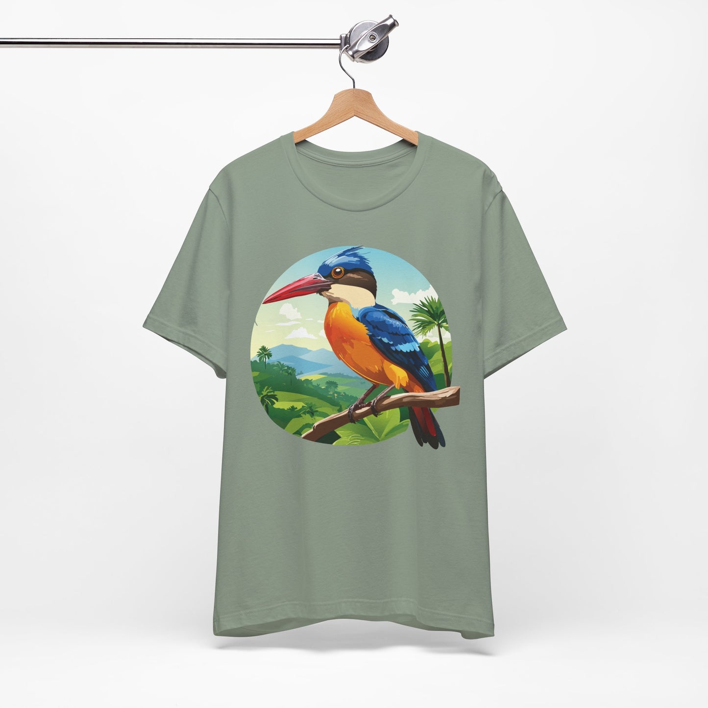 Unisex Animal Shirt, Tee Shirt with Animals, Art Design Tee Shirt, Wild Animals Shirt