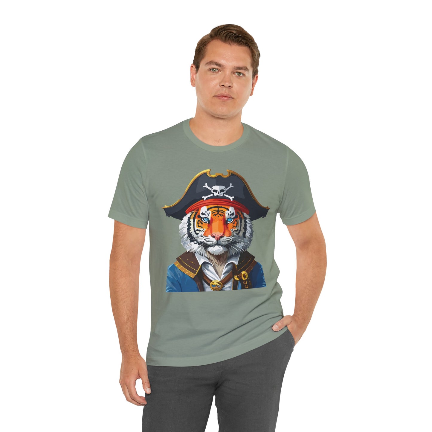 Unisex Animal Shirt, Tee Shirt with Animals, Art Design Tee Shirt, Wild Animals Shirt