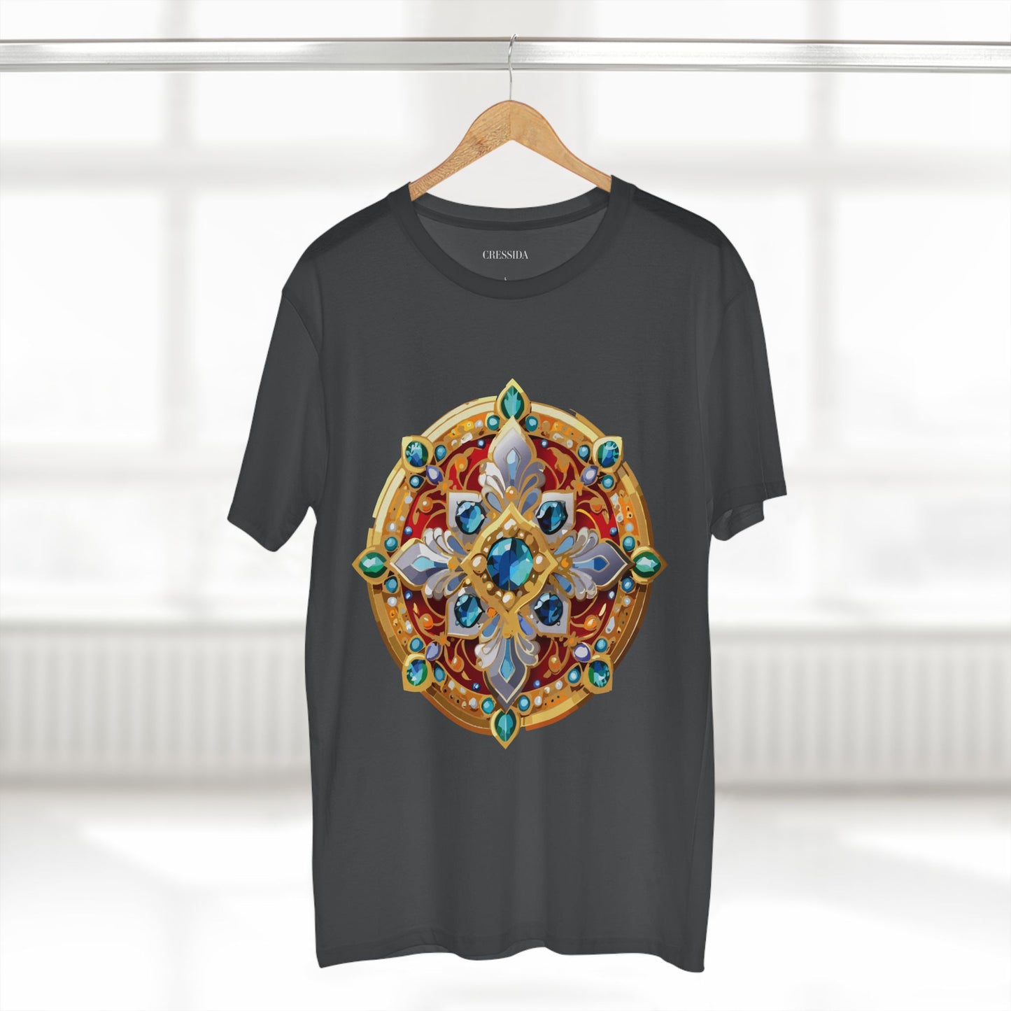 Medallion Shirt, Shirt with Medallion, Tee Shirt with Medal