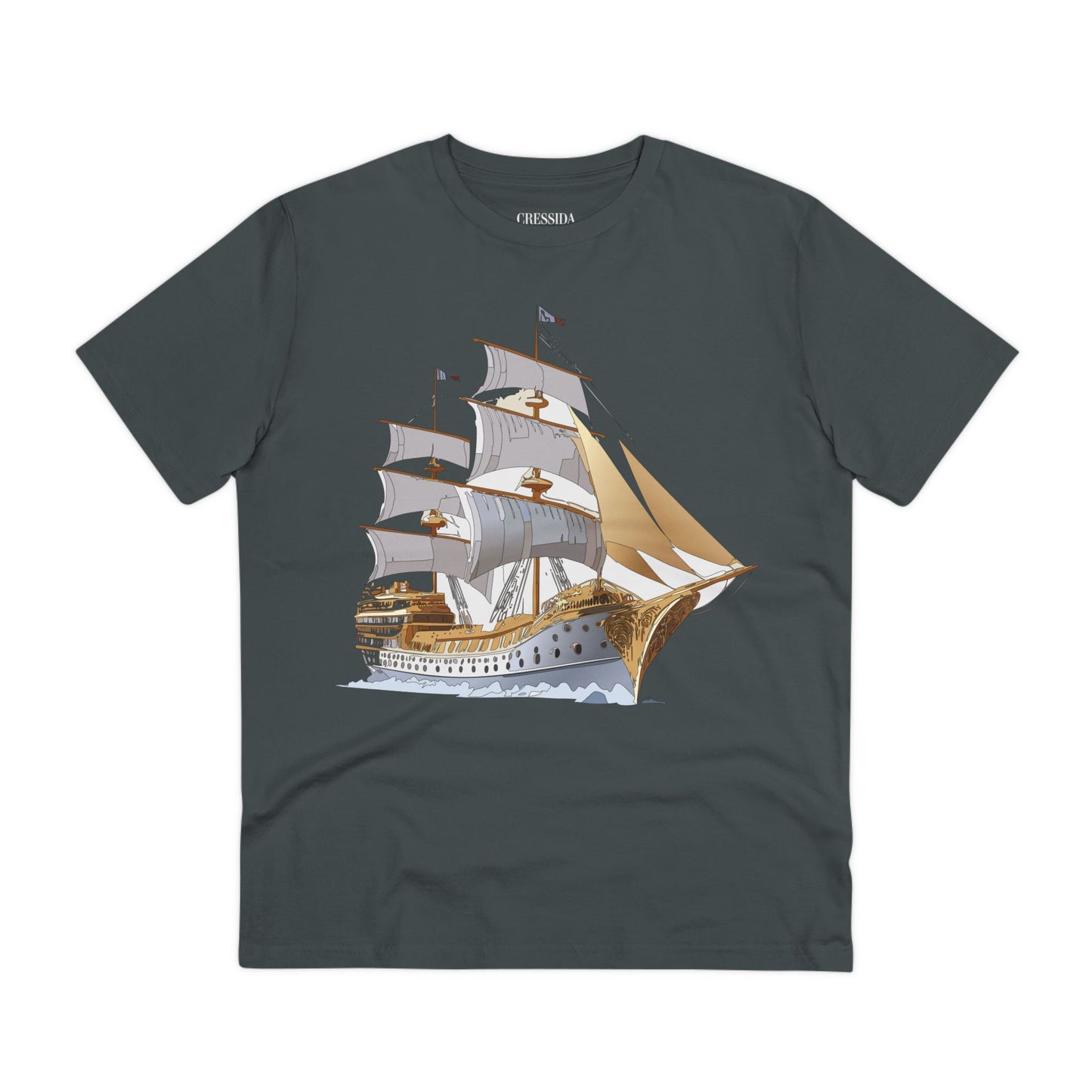 Organic T-shirt with Ship