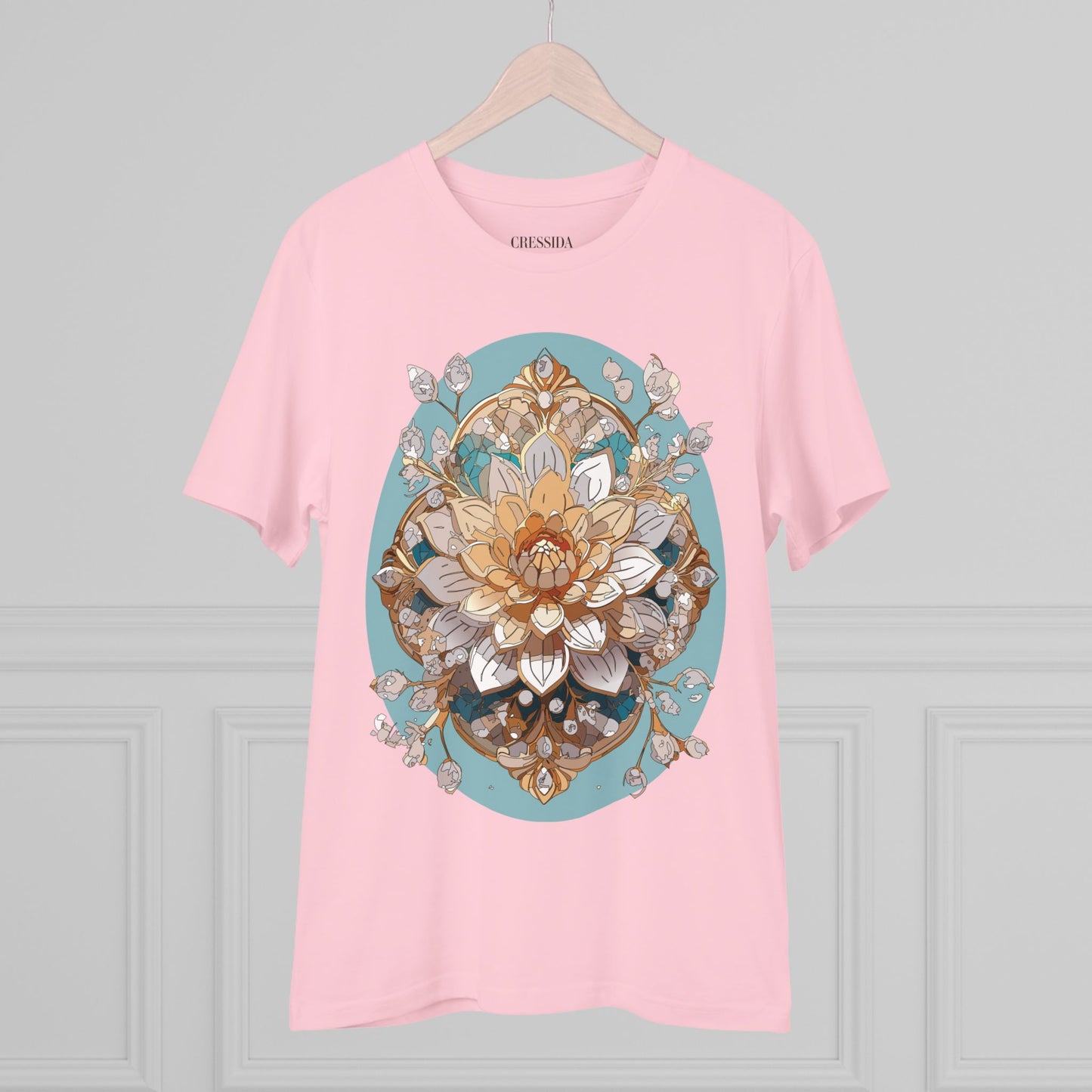 Organic T-shirt with Flower