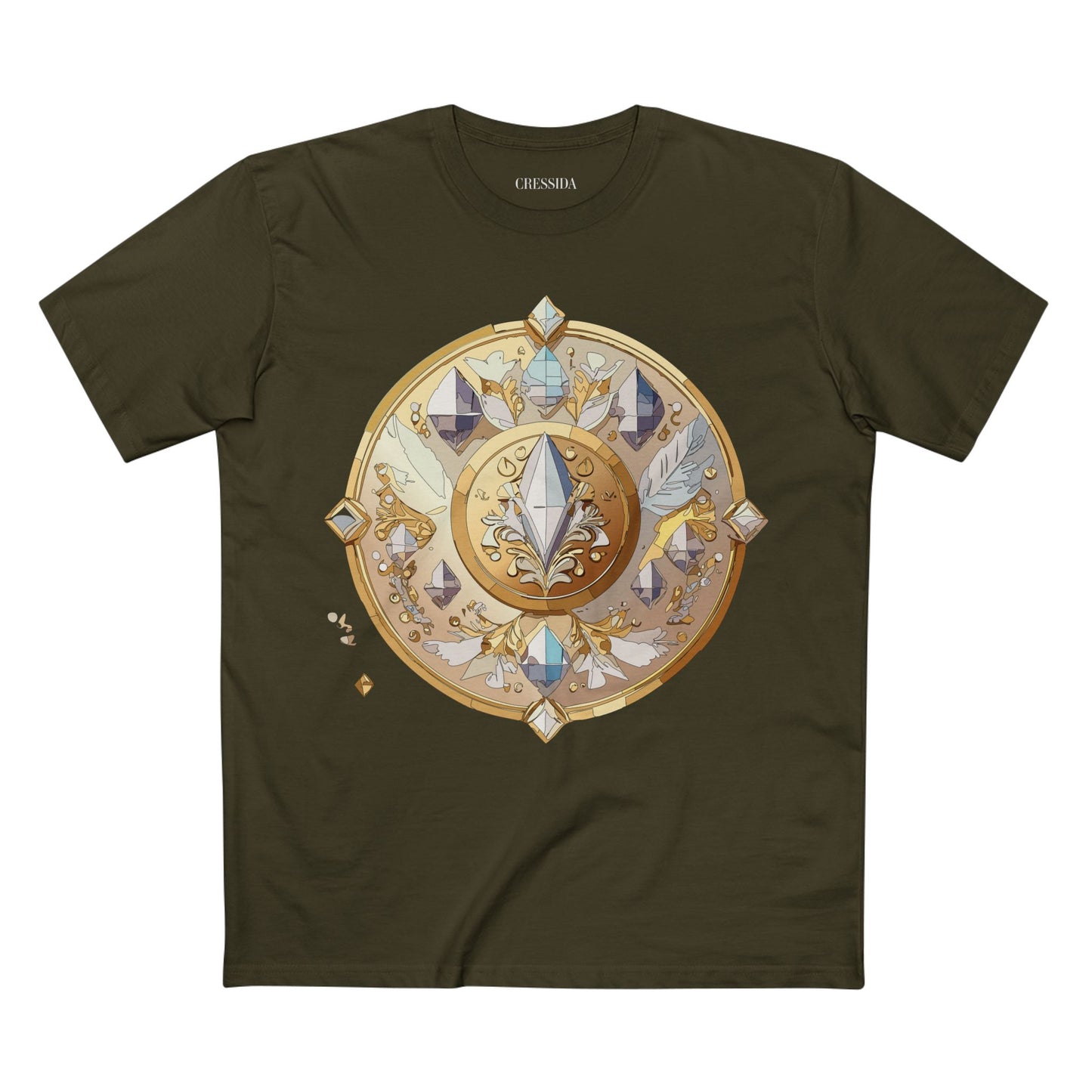 Medallion Shirt, Shirt with Medallion, Tee Shirt with Medal