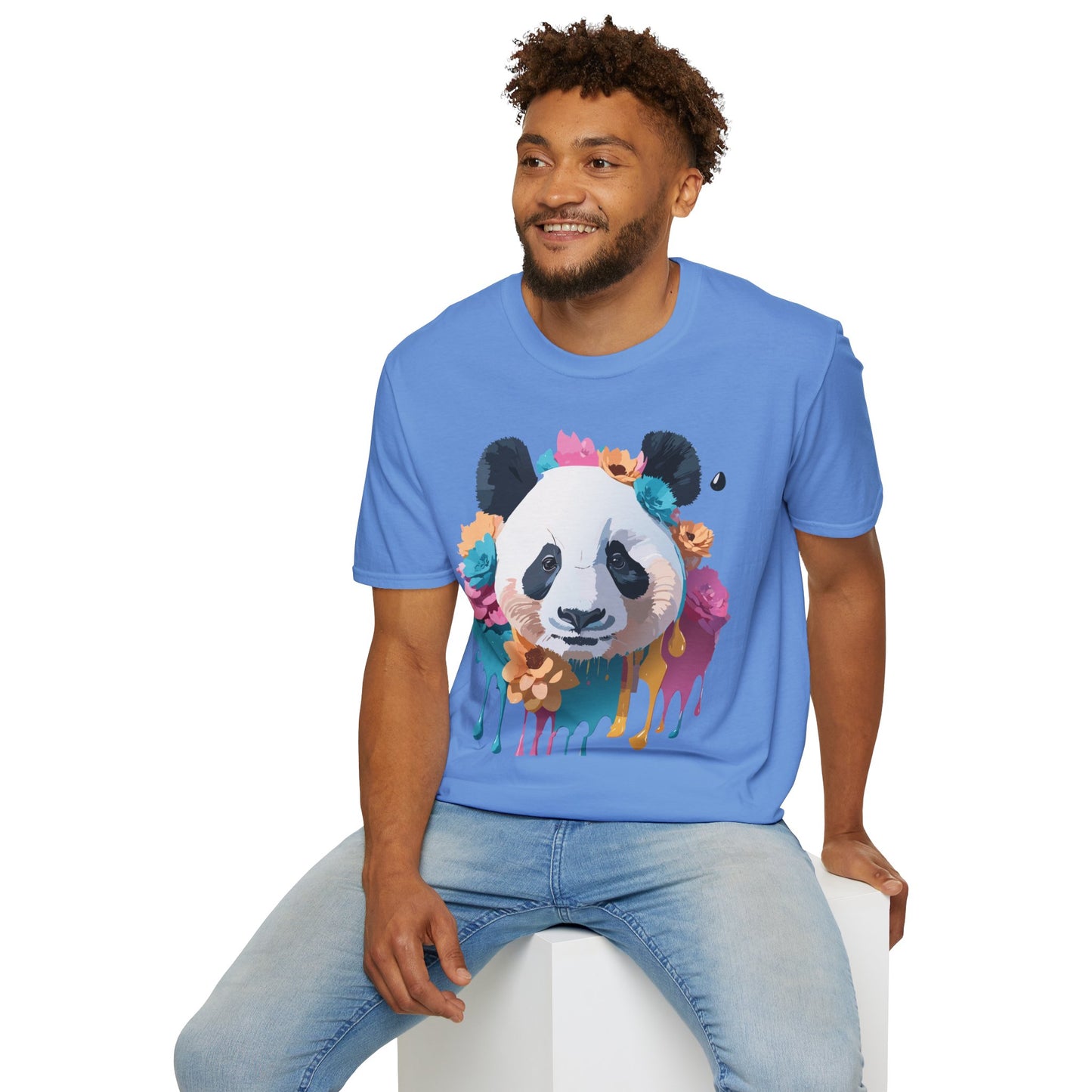 Panda Shirt, T Shirt with Panda, Animal Shirt, Tee Shirt with Animals