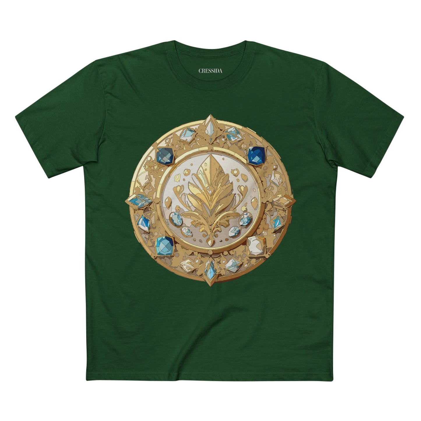 Medallion Shirt, Shirt with Medallion, Tee Shirt with Medal