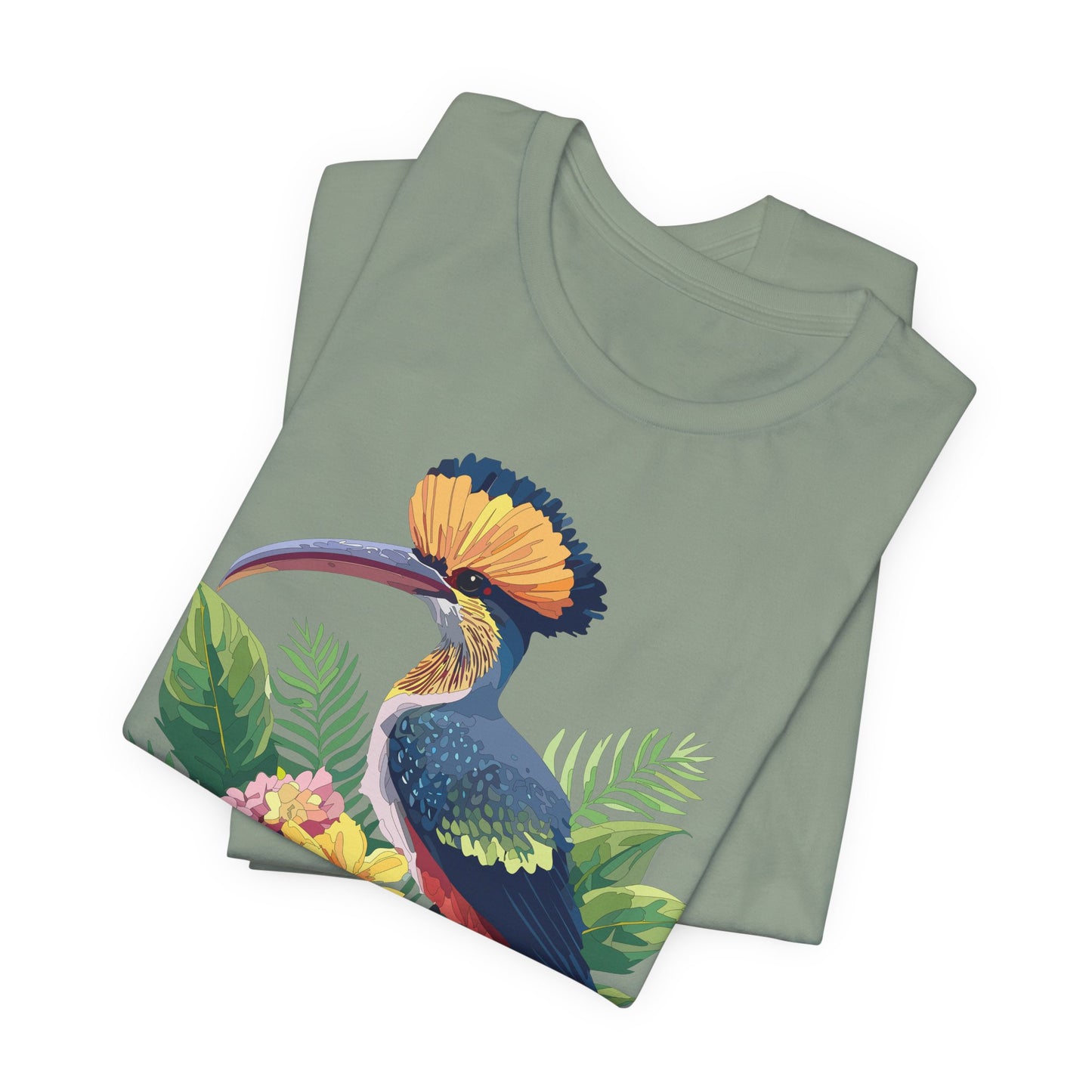 Unisex Animal Shirt, Tee Shirt with Animals, Art Design Tee Shirt, Wild Animals Shirt