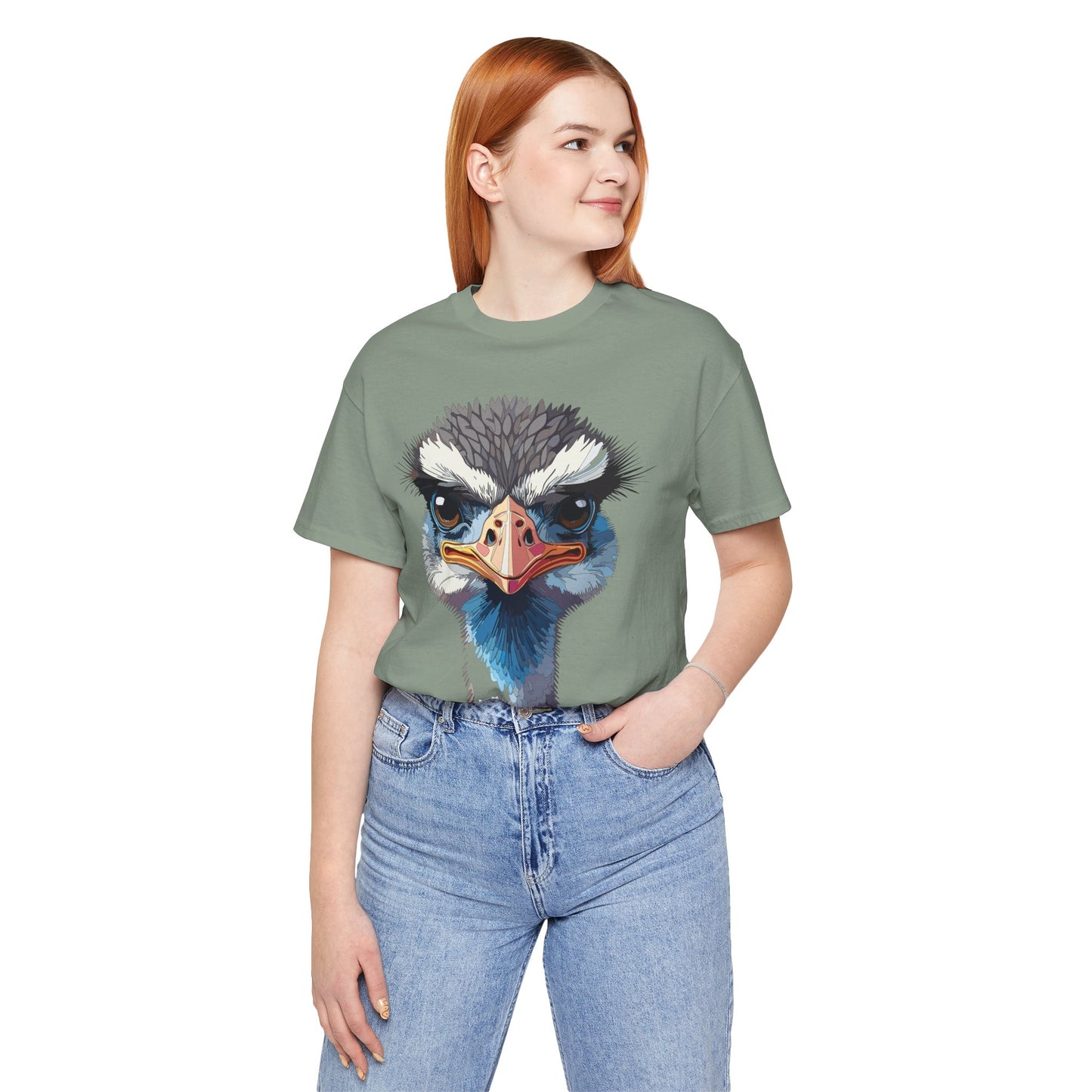 Unisex Animal Shirt, Tee Shirt with Animals, Art Design Tee Shirt, Wild Animals Shirt