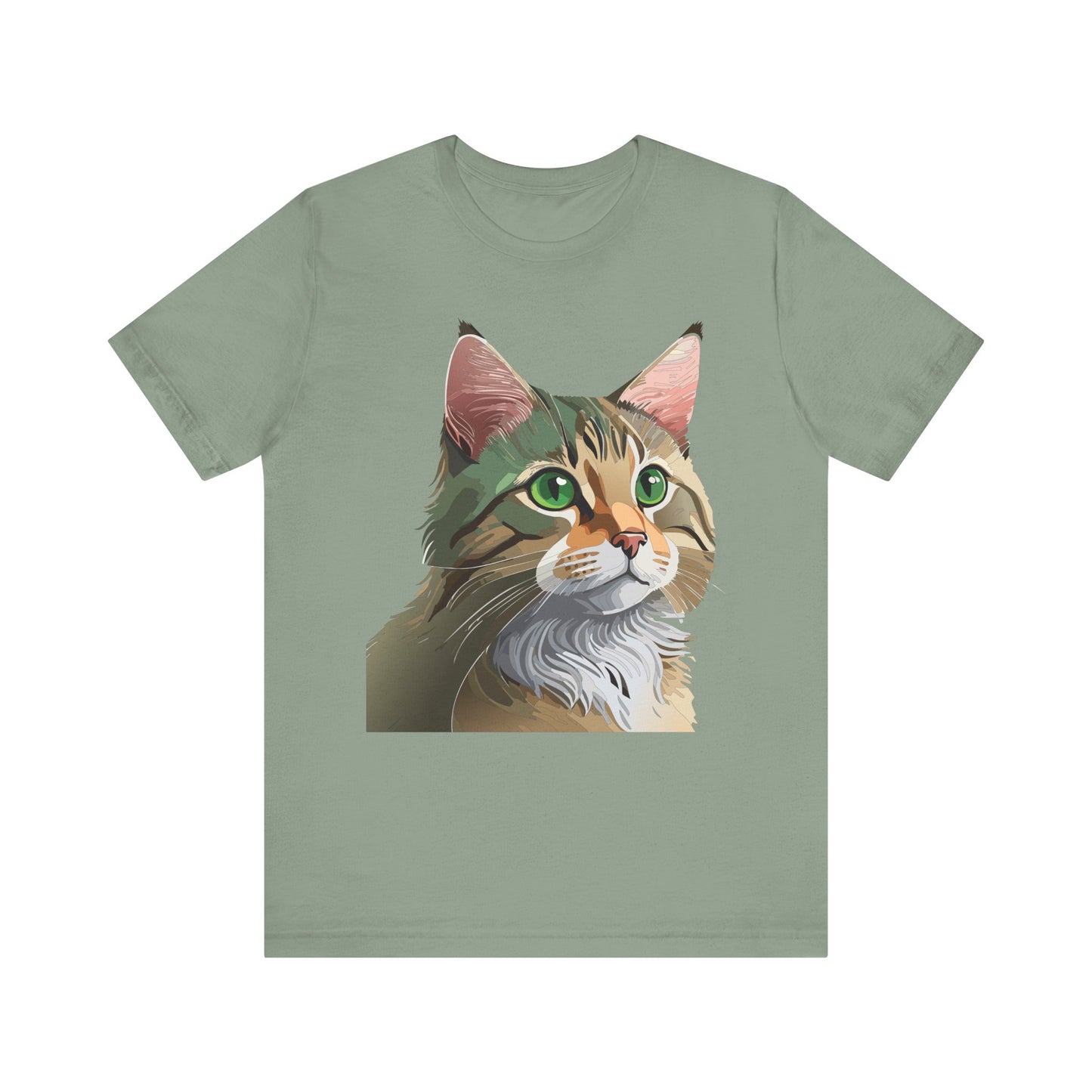 Unisex Animal Shirt, Tee Shirt with Animals, Art Design Tee Shirt, Wild Animals Shirt
