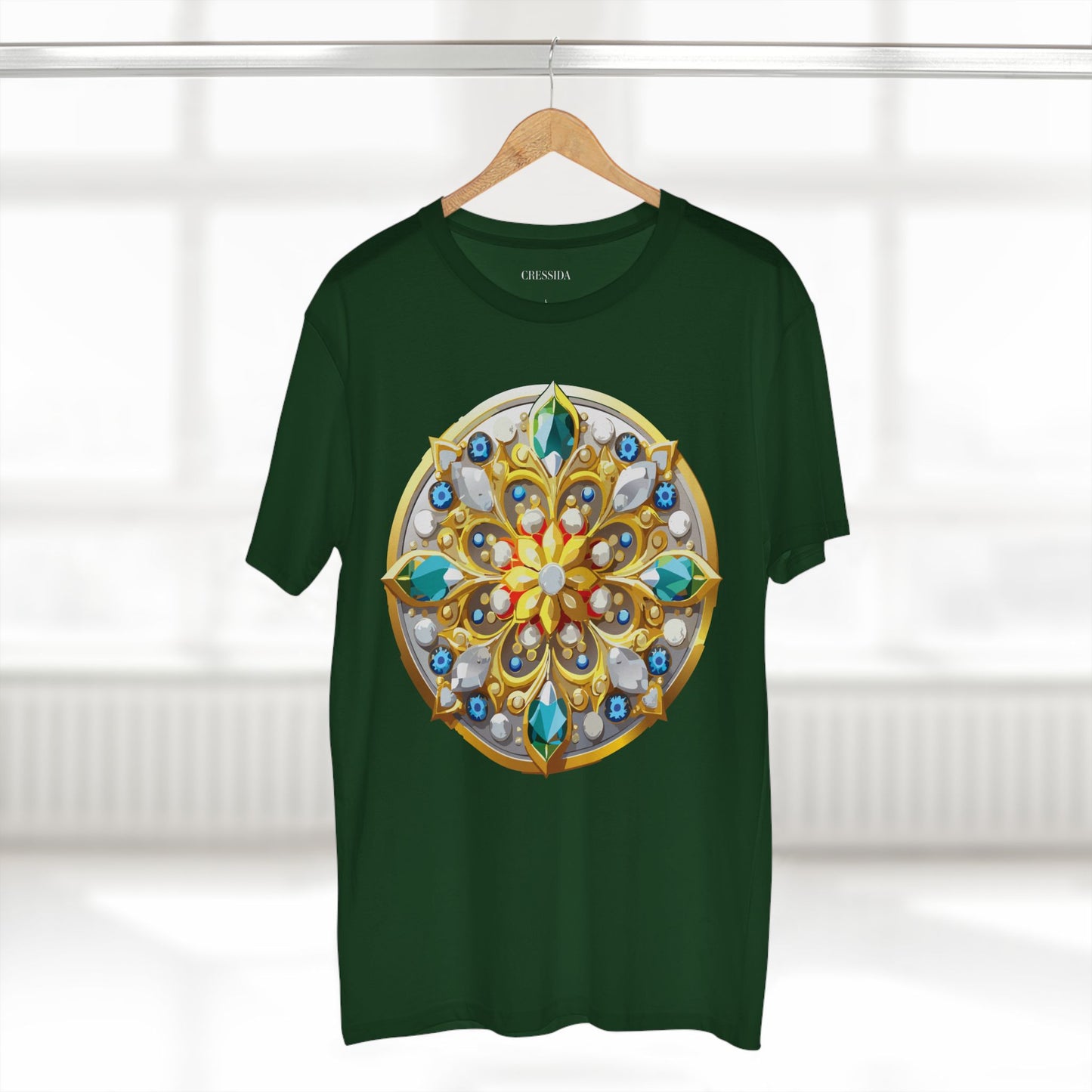 Medallion Shirt, Shirt with Medallion, Tee Shirt with Medal