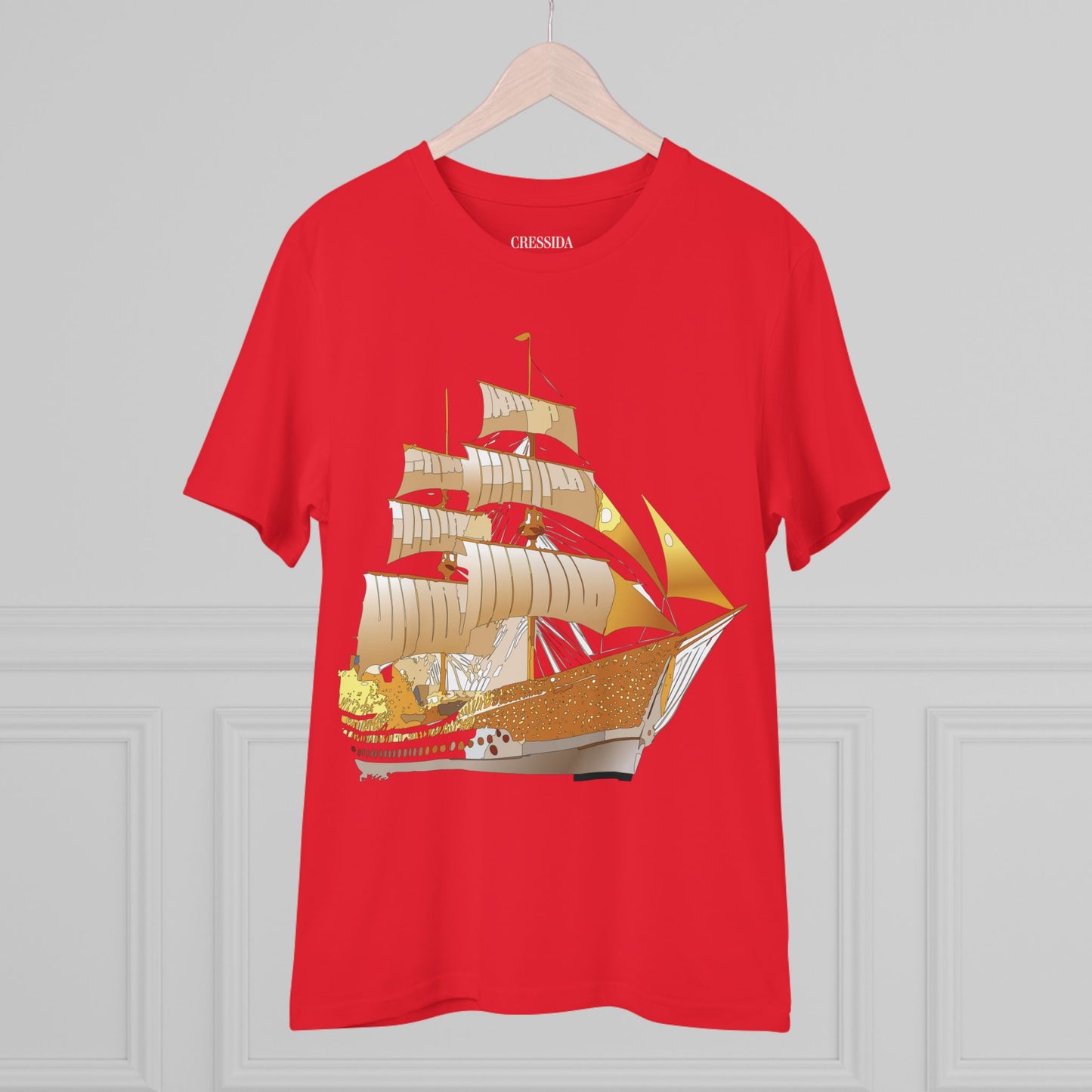 Organic T-shirt with Ship