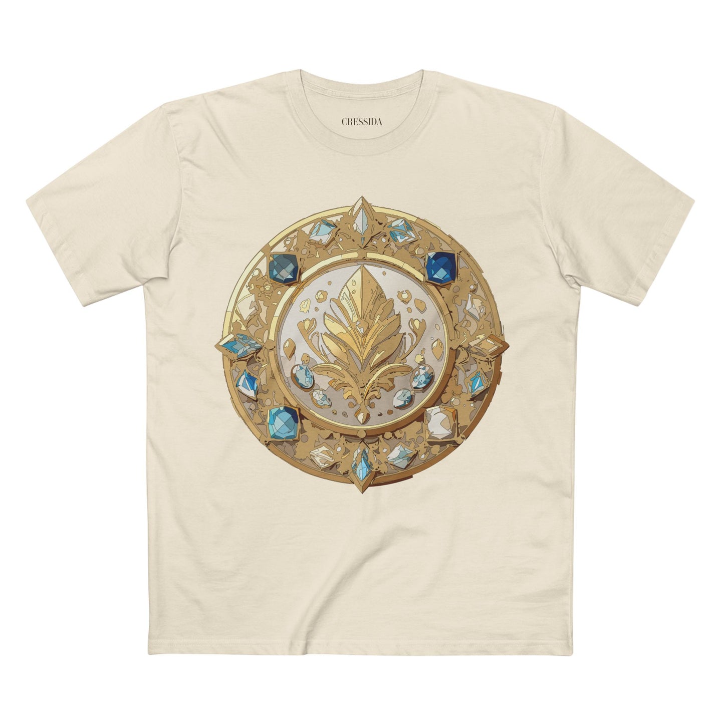 Medallion Shirt, Shirt with Medallion, Tee Shirt with Medal