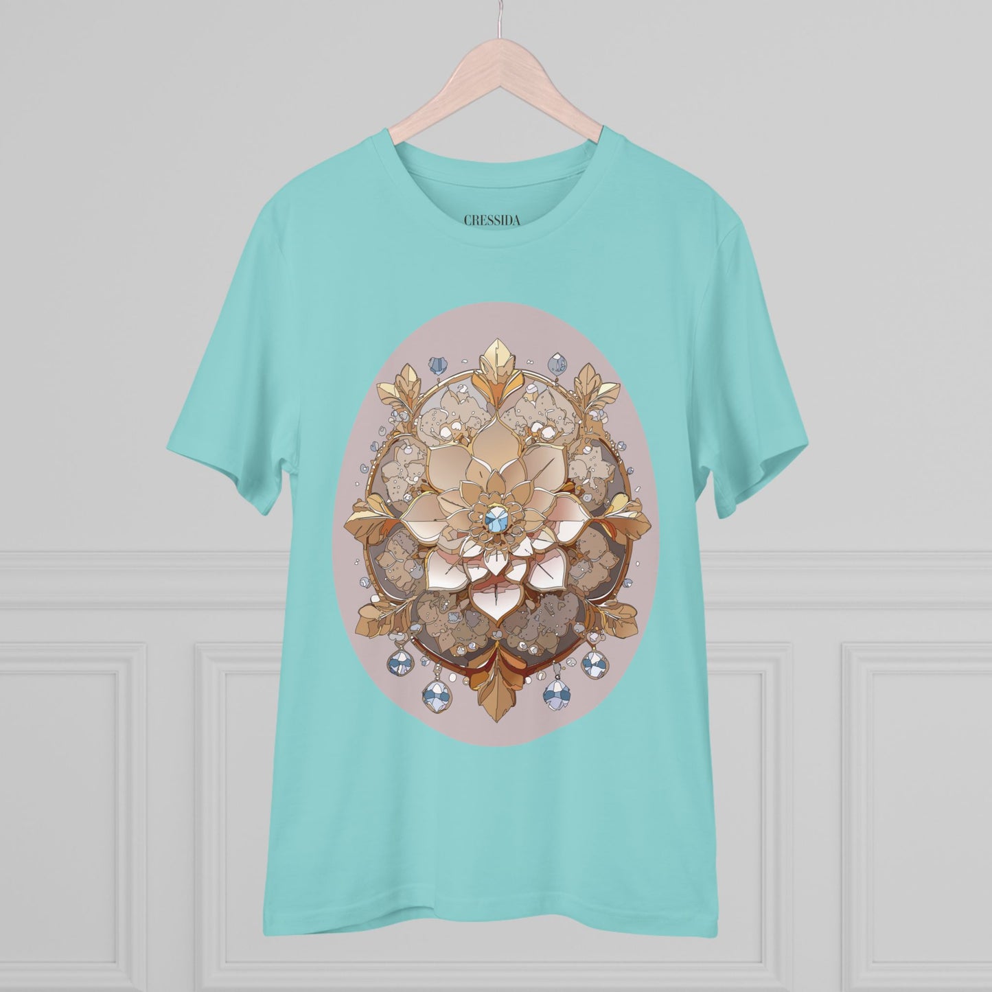 Organic T-shirt with Flower