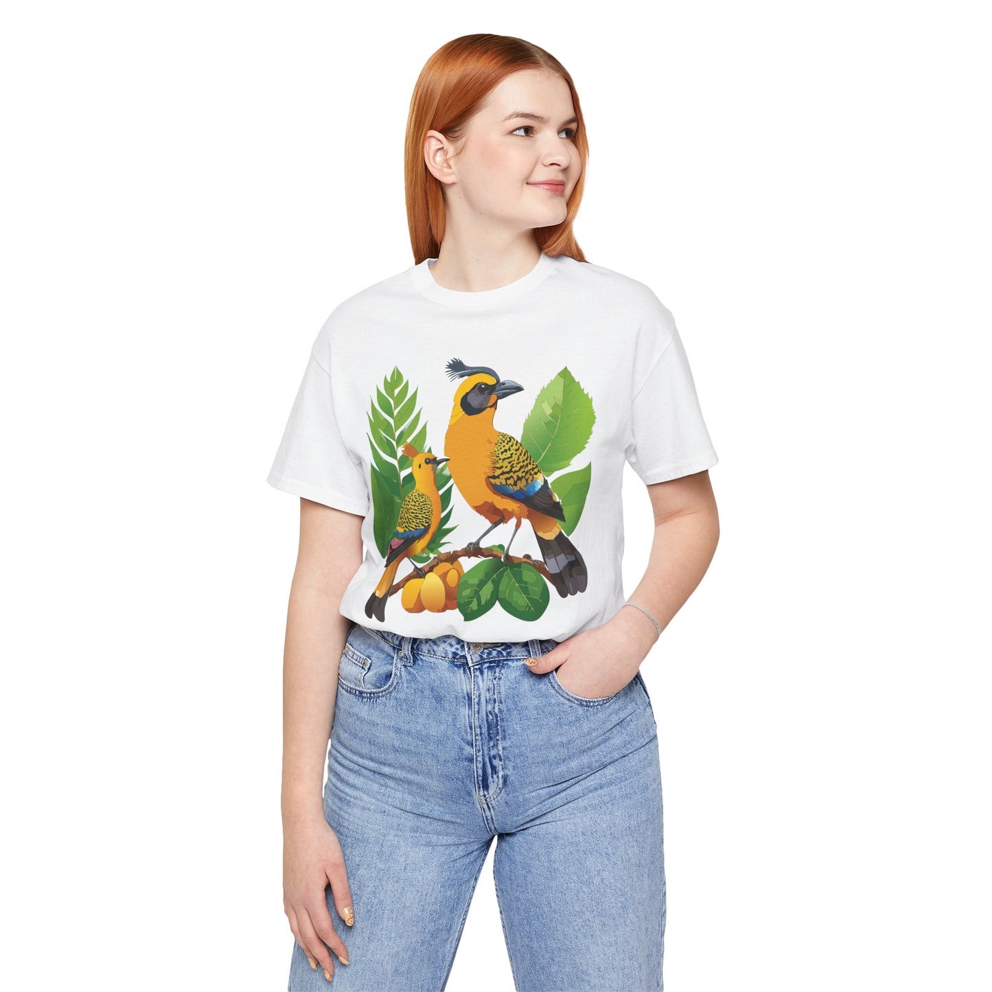 Unisex Animal Shirt, Tee Shirt with Animals, Art Design Tee Shirt, Wild Animals Shirt
