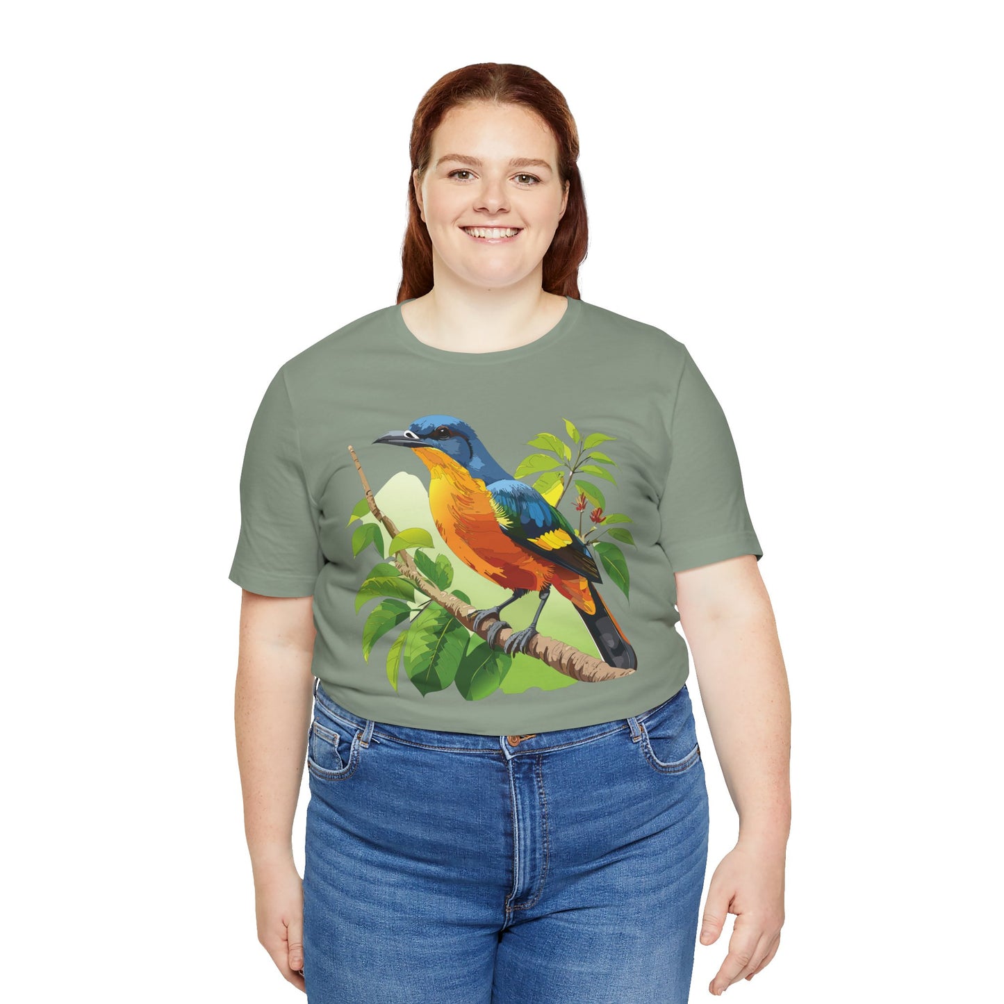 Unisex Animal Shirt, Tee Shirt with Animals, Art Design Tee Shirt, Wild Animals Shirt