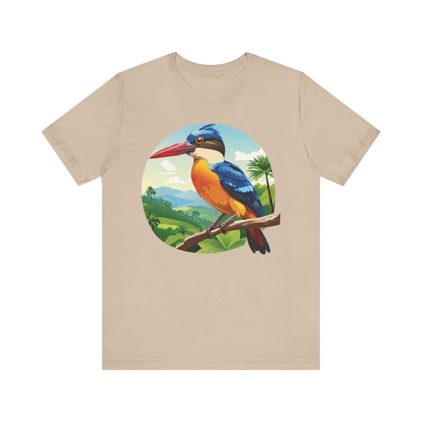 Unisex Animal Shirt, Tee Shirt with Animals, Art Design Tee Shirt, Wild Animals Shirt