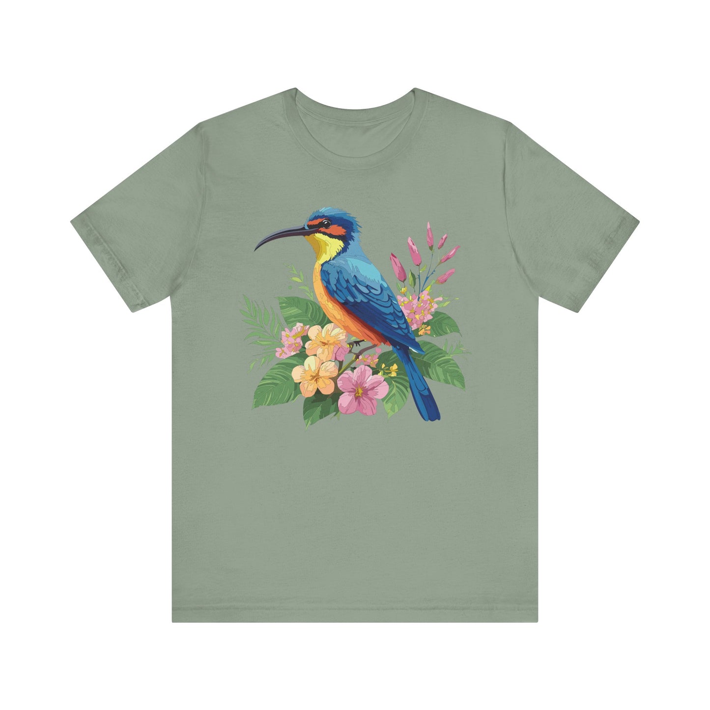 Unisex Animal Shirt, Tee Shirt with Animals, Art Design Tee Shirt, Wild Animals Shirt