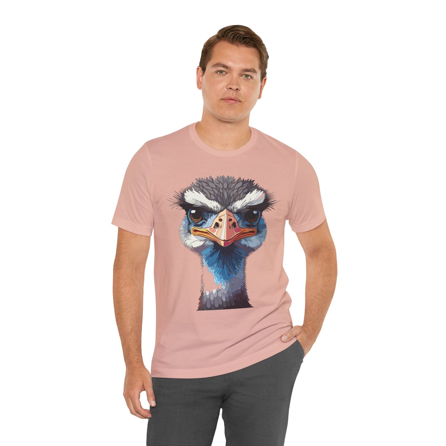 Unisex Animal Shirt, Tee Shirt with Animals, Art Design Tee Shirt, Wild Animals Shirt