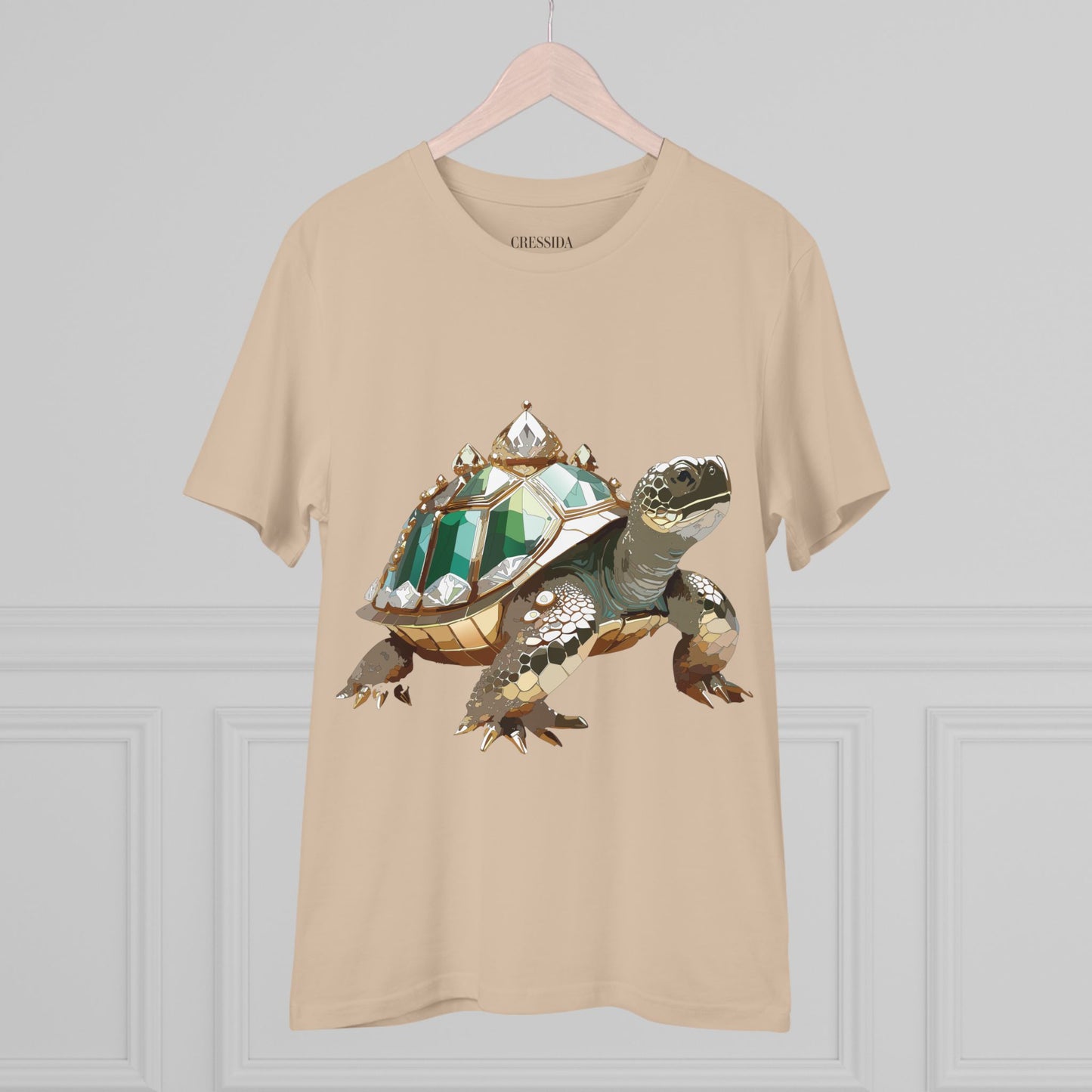 Organic T-shirt with Animals - Turtle