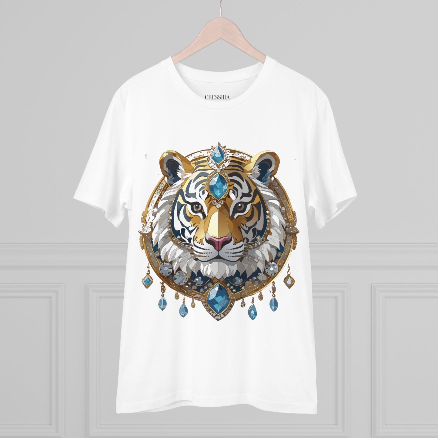 Organic T-shirt with Animals - Tiger